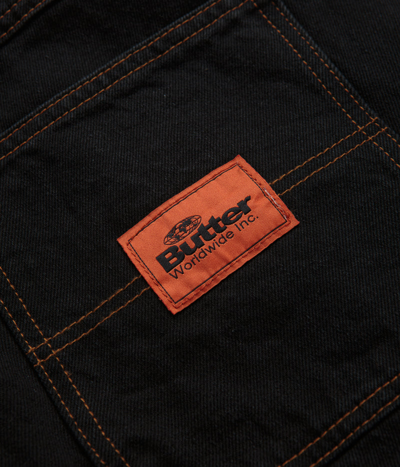 Butter Goods Santosuosso Jeans - Stunning Washed Black/Blue