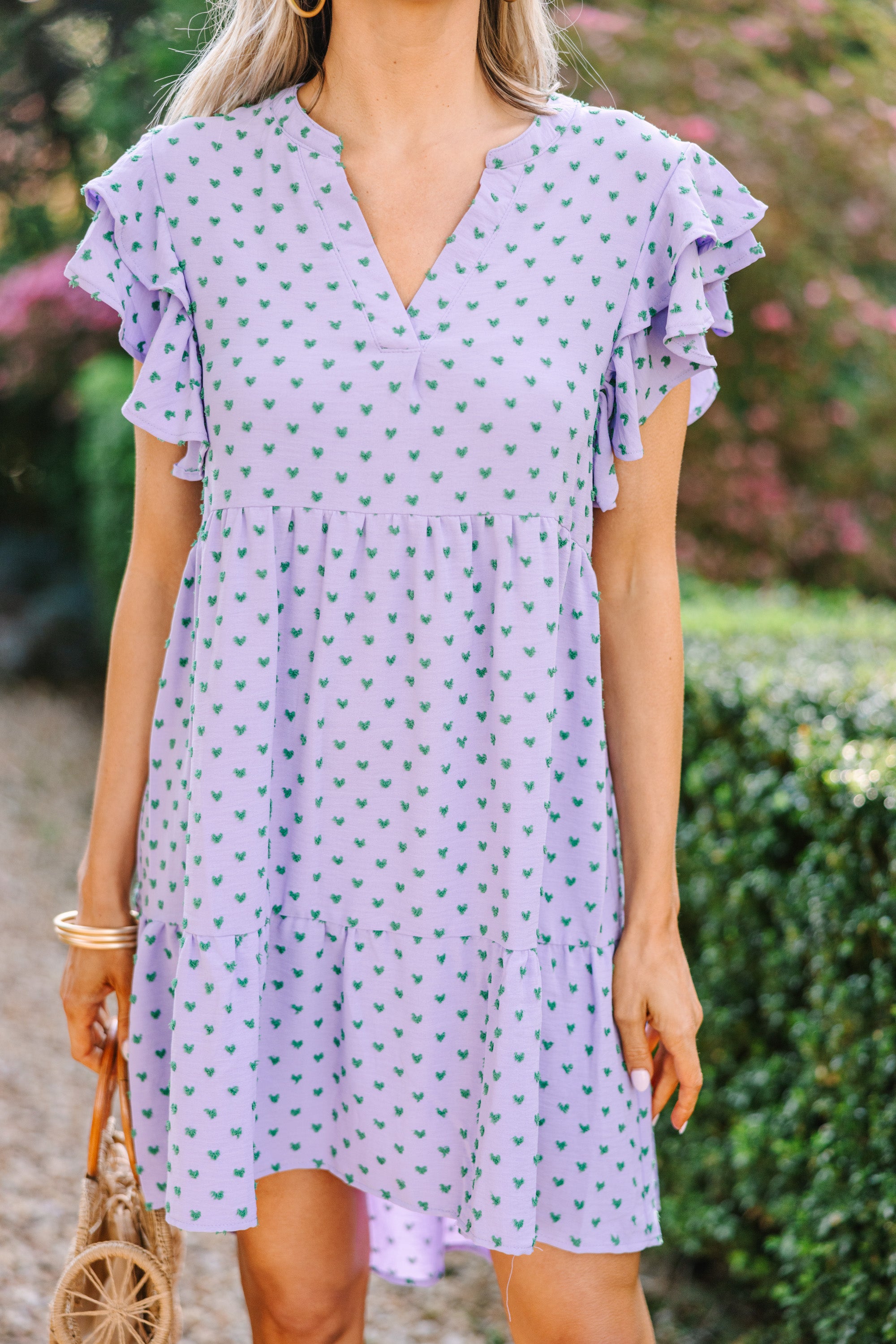 Enchanting Lavender Purple Babydoll Dress - Own Your Style!