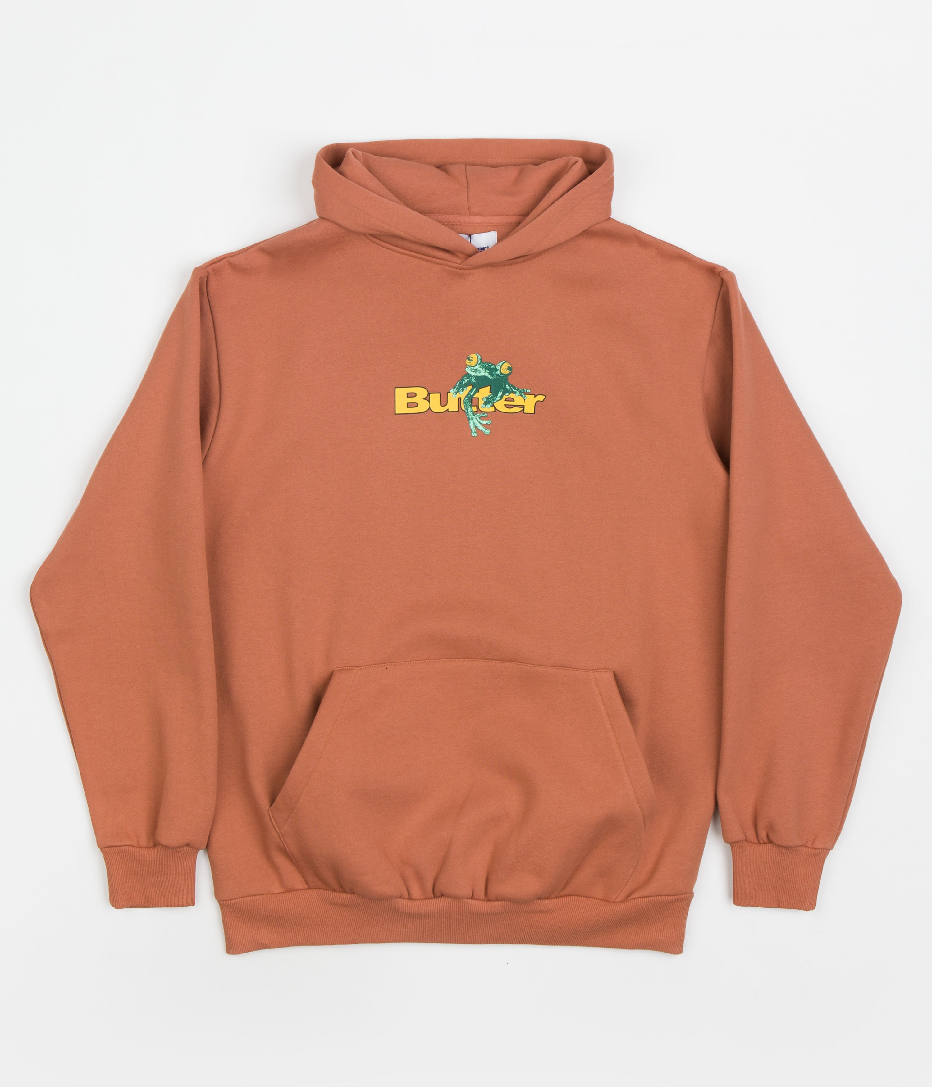 Butter Goods Oak Tree Frog Logo Hoodie - A Must - Have for Skate Enthusiasts