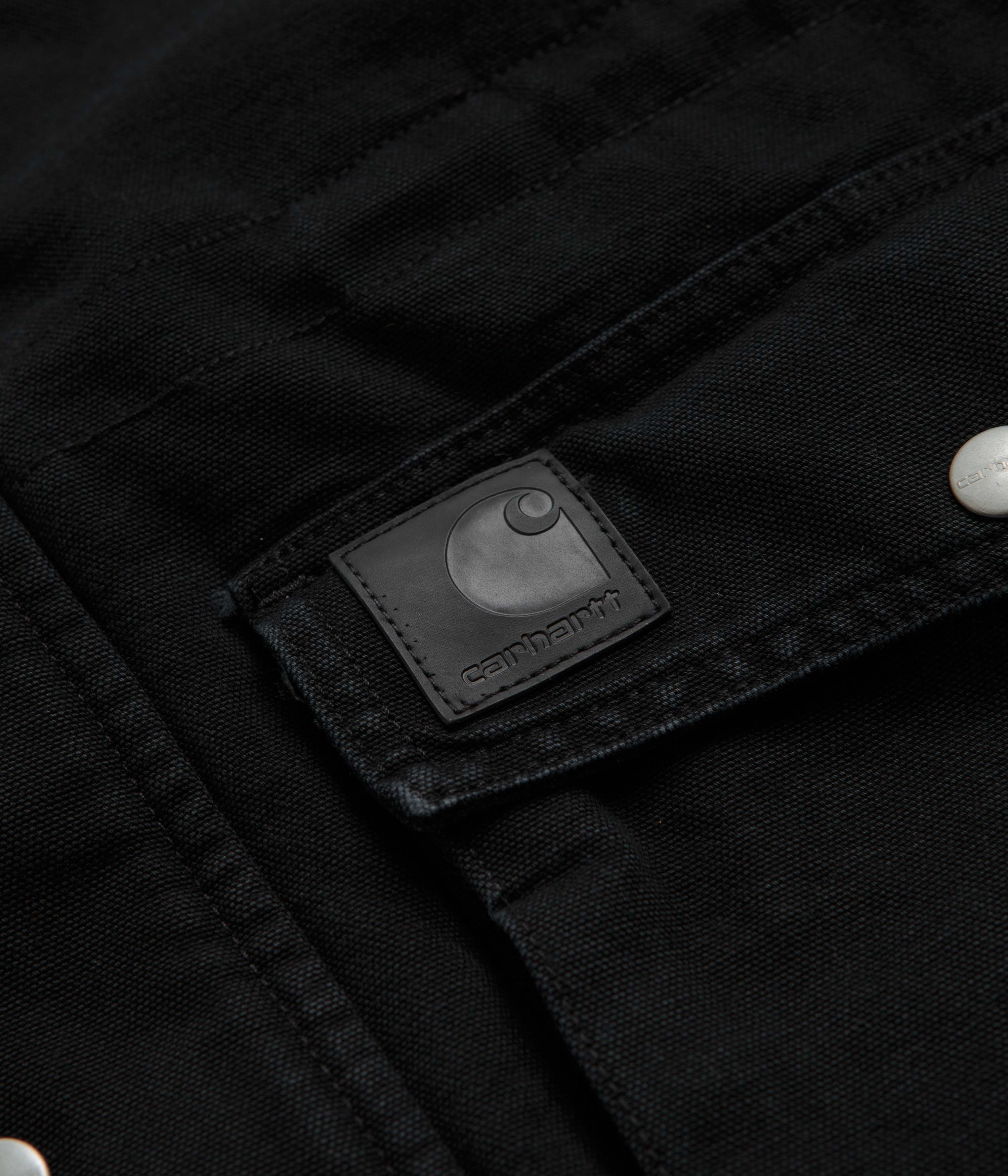 Carhartt OG Santa Fe Coat - Stylish Black & Black Stone