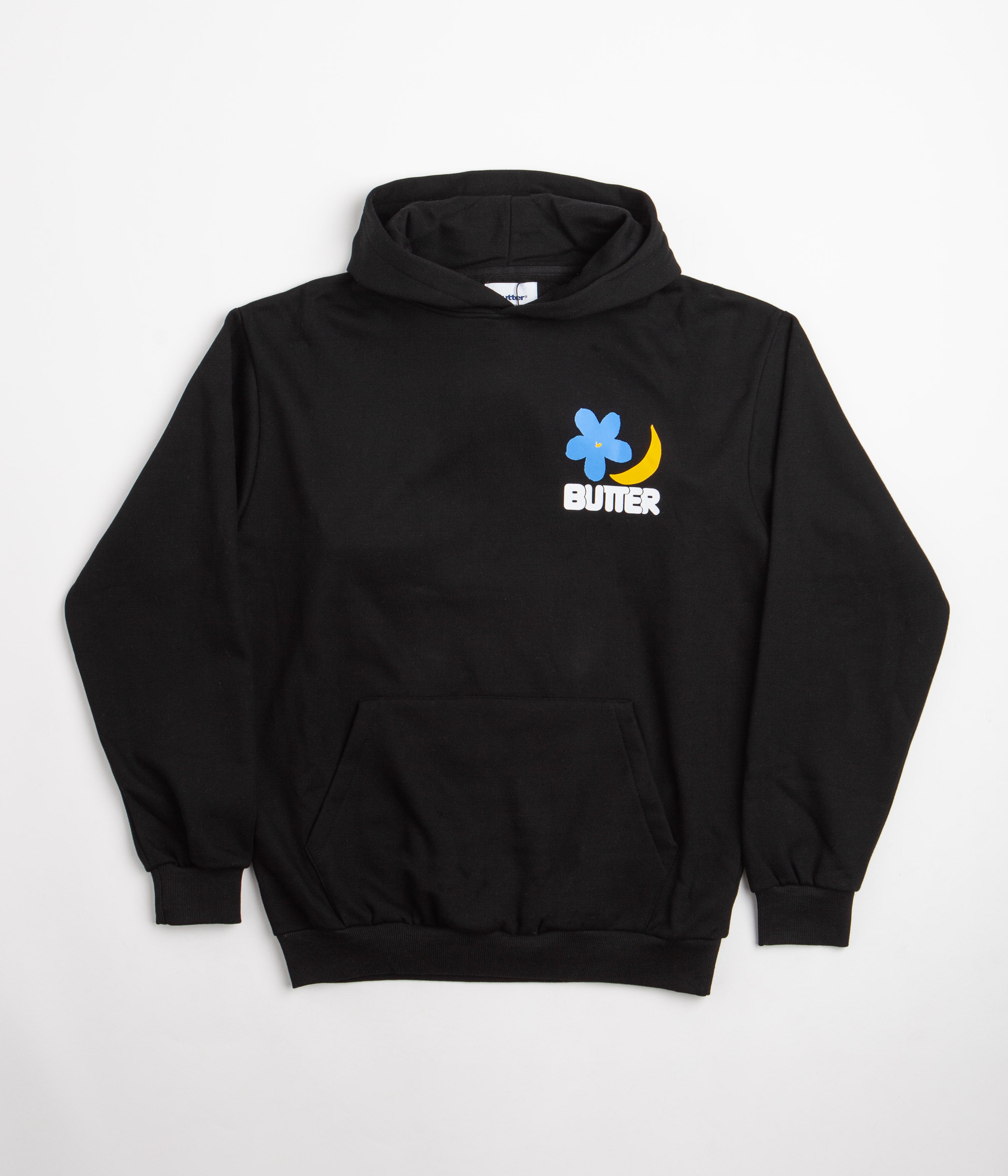 Butter Goods Black Simple Materials Hoodie - A Must - Have!