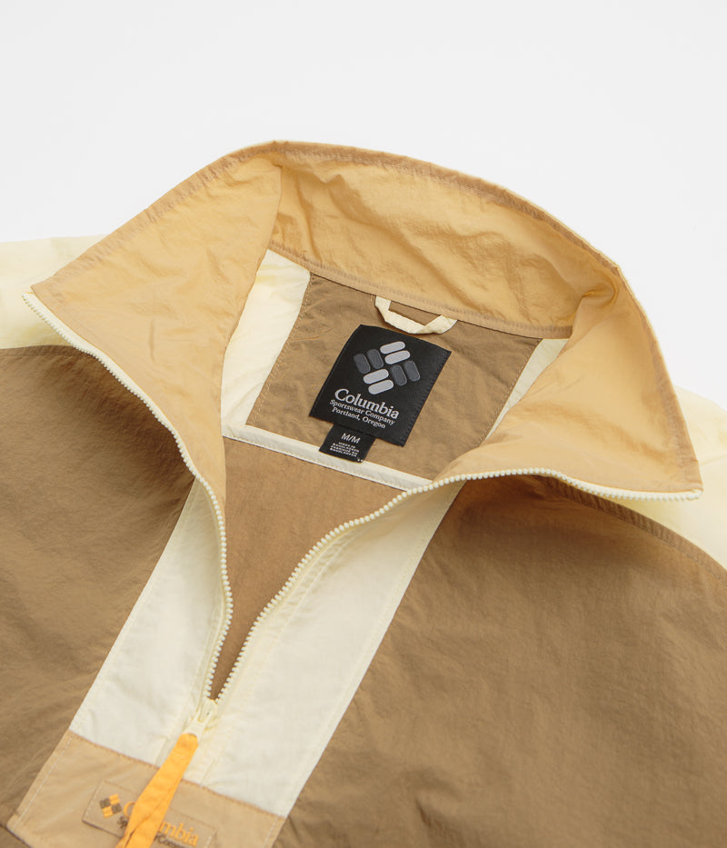 Columbia Riptide II Retro Windbreaker Anorak - Delta / Lemon Wash: Stylish and Functional