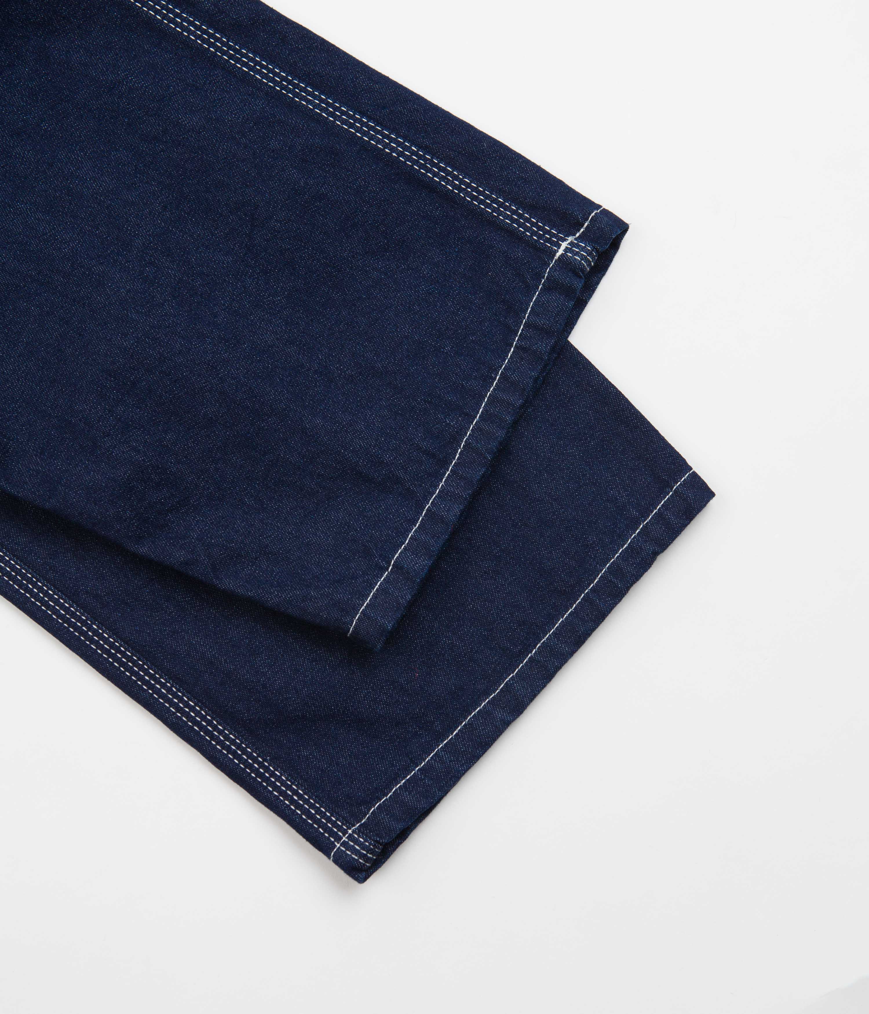 Carhartt Blue Wash Simple Denim Pants - A Timeless Style!