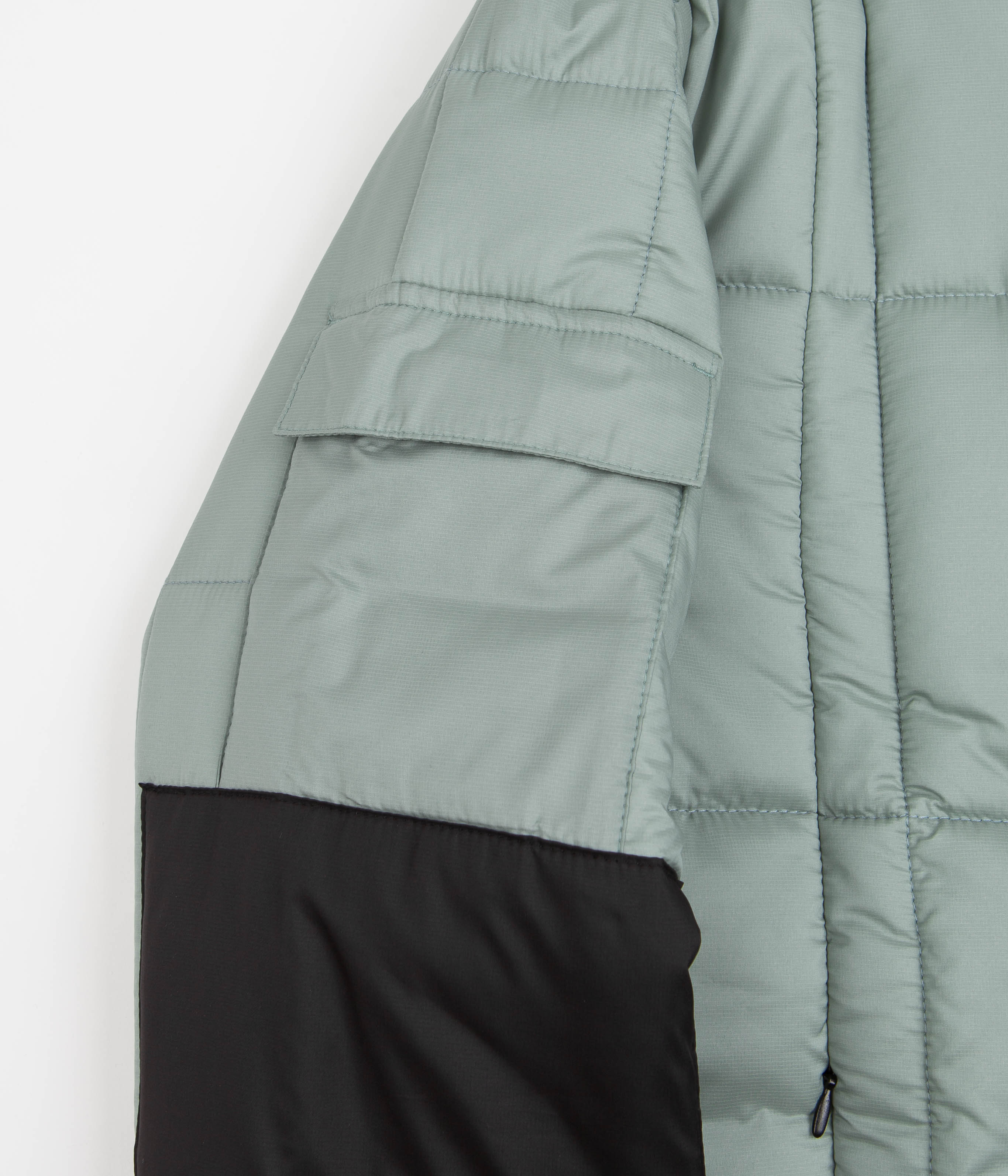 Carrier Goods Sage Quilted Zip-Through Jacket: An Outdoor Essential
