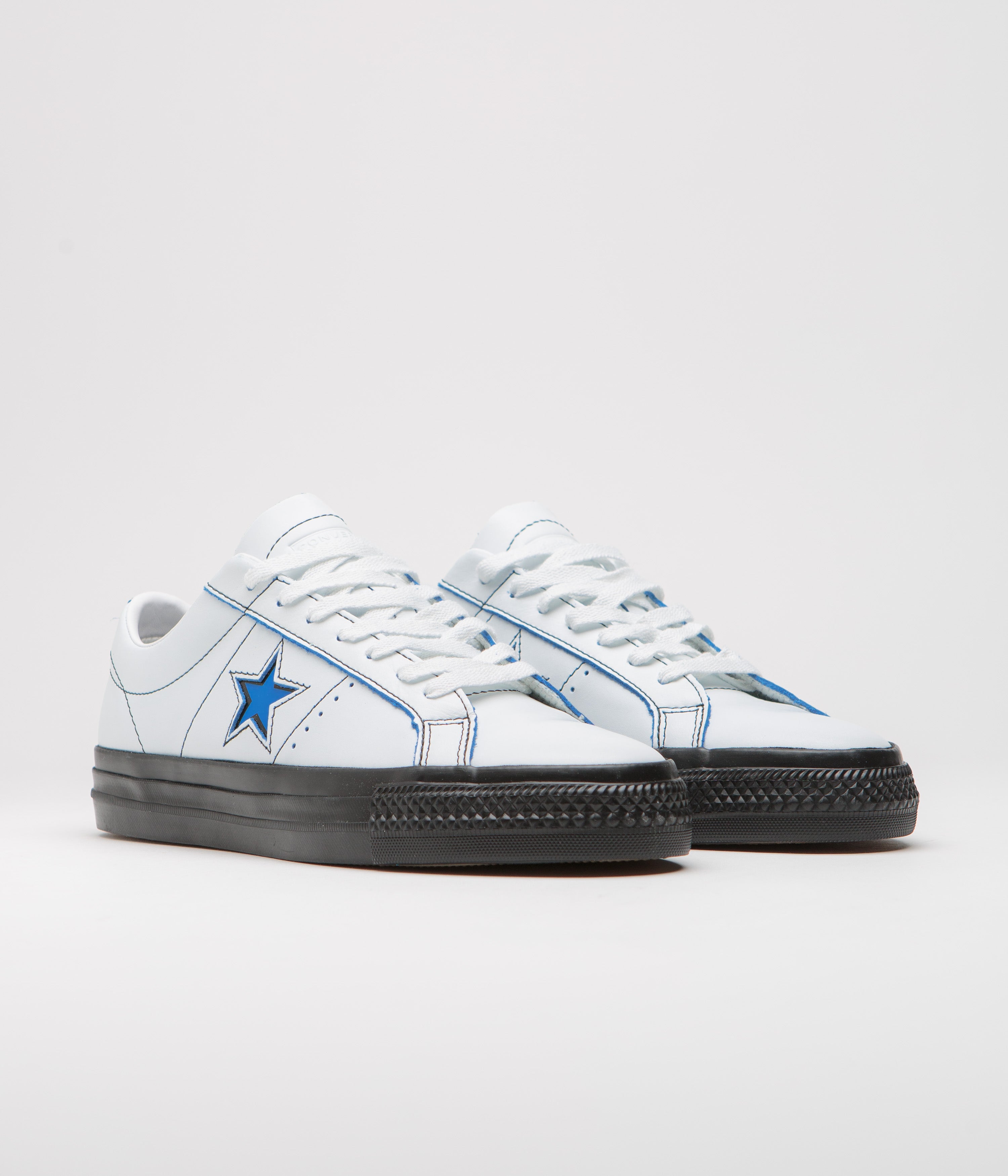 Converse One Star Pro Ox Eddie Cernicky Skate Shoes - White, Black & Kinetic Blue
