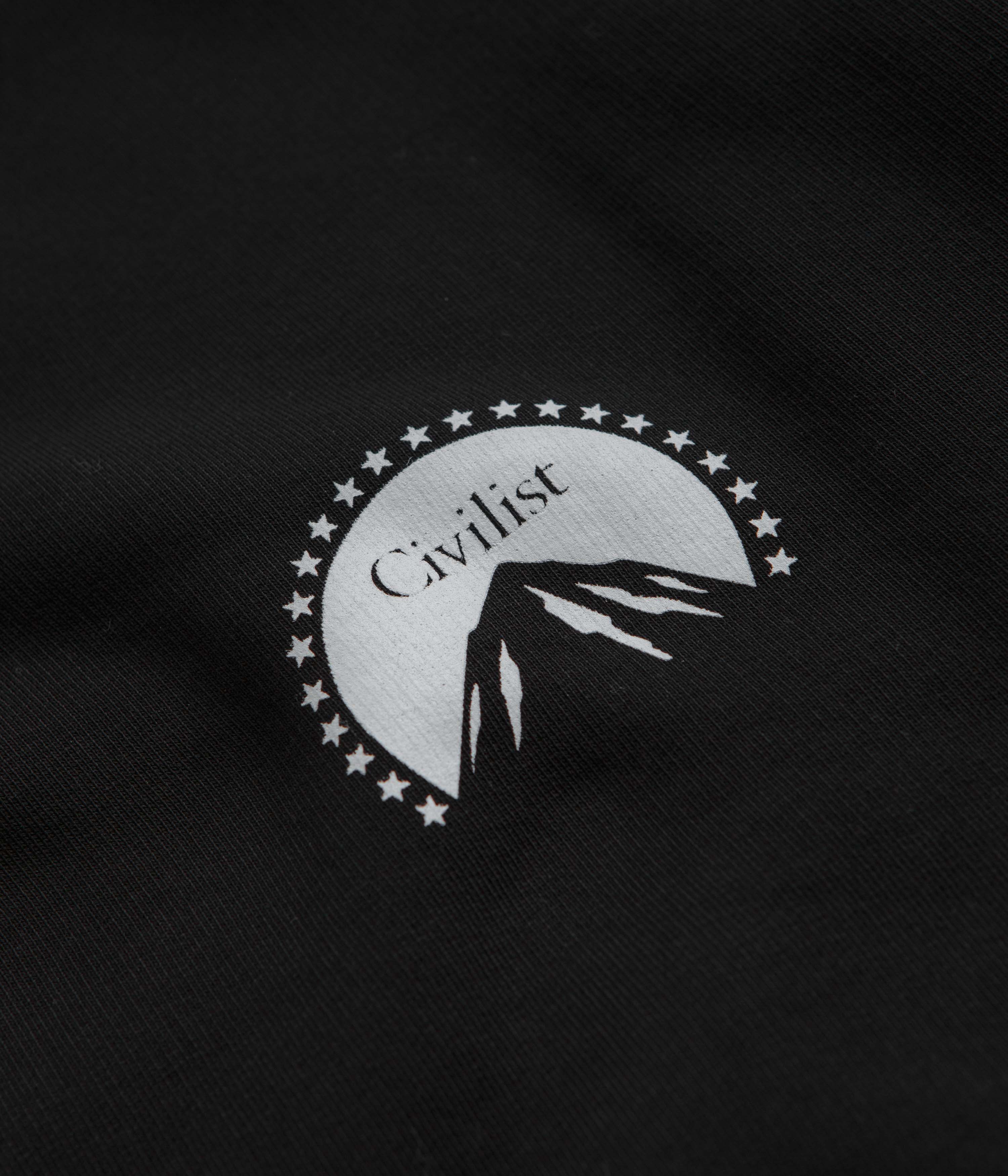 Civilist Fata Morgana Black Crewneck Sweatshirt - A Fashion Statement!