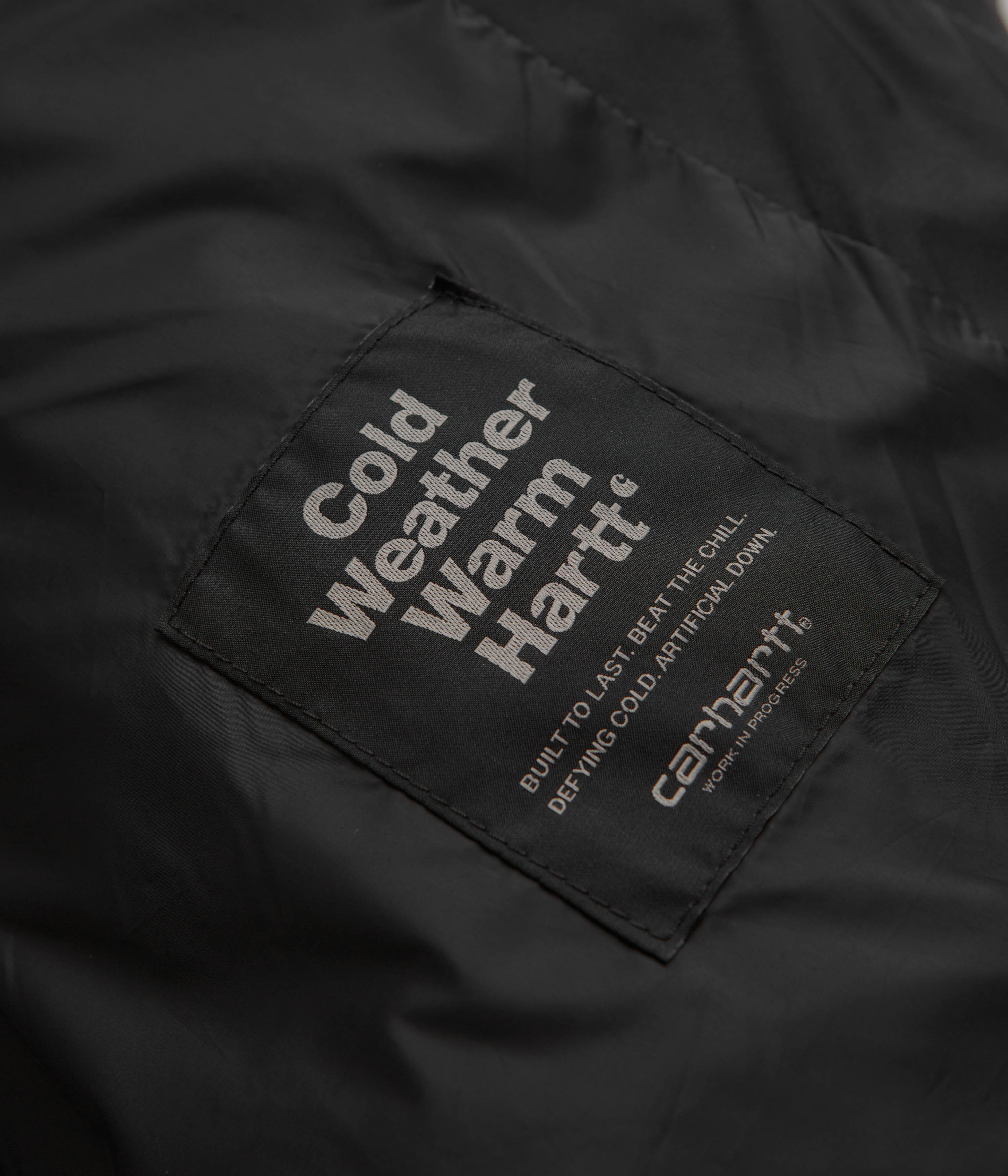 Carhartt Springfield Jacket - Stylish Black & Misty Grey Blend