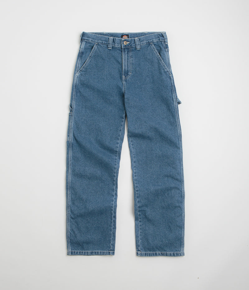 Dickies Stevensville Classic Blue Carpenter Jeans - Work in Style!