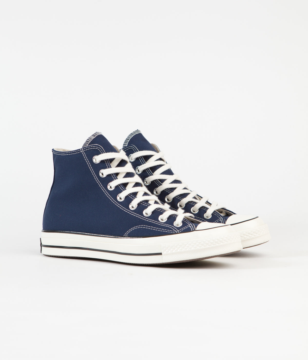 Converse CTAS 70's Hi Recycled Shoes - Stunning Midnight Navy, Egret & Black