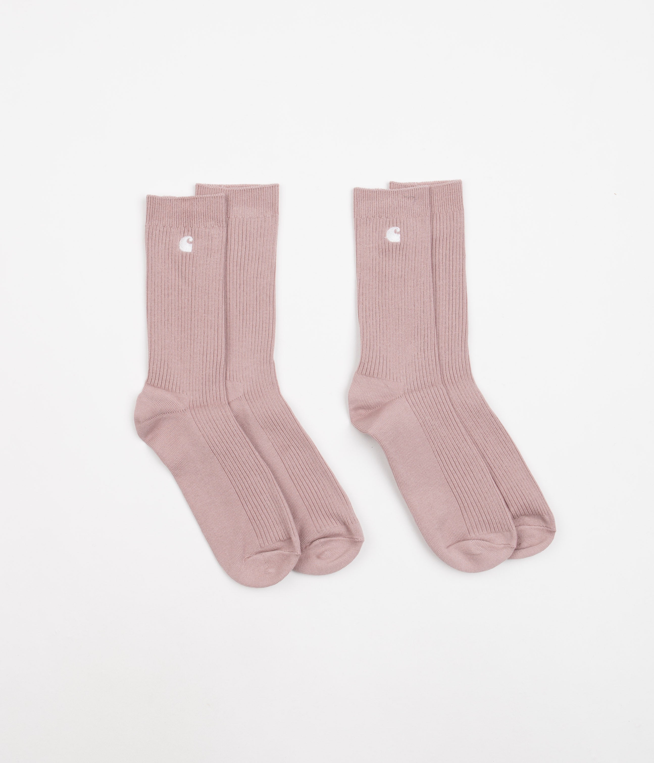 Carhartt Madison Socks (2 Pack) - Stunning Dahlia / White