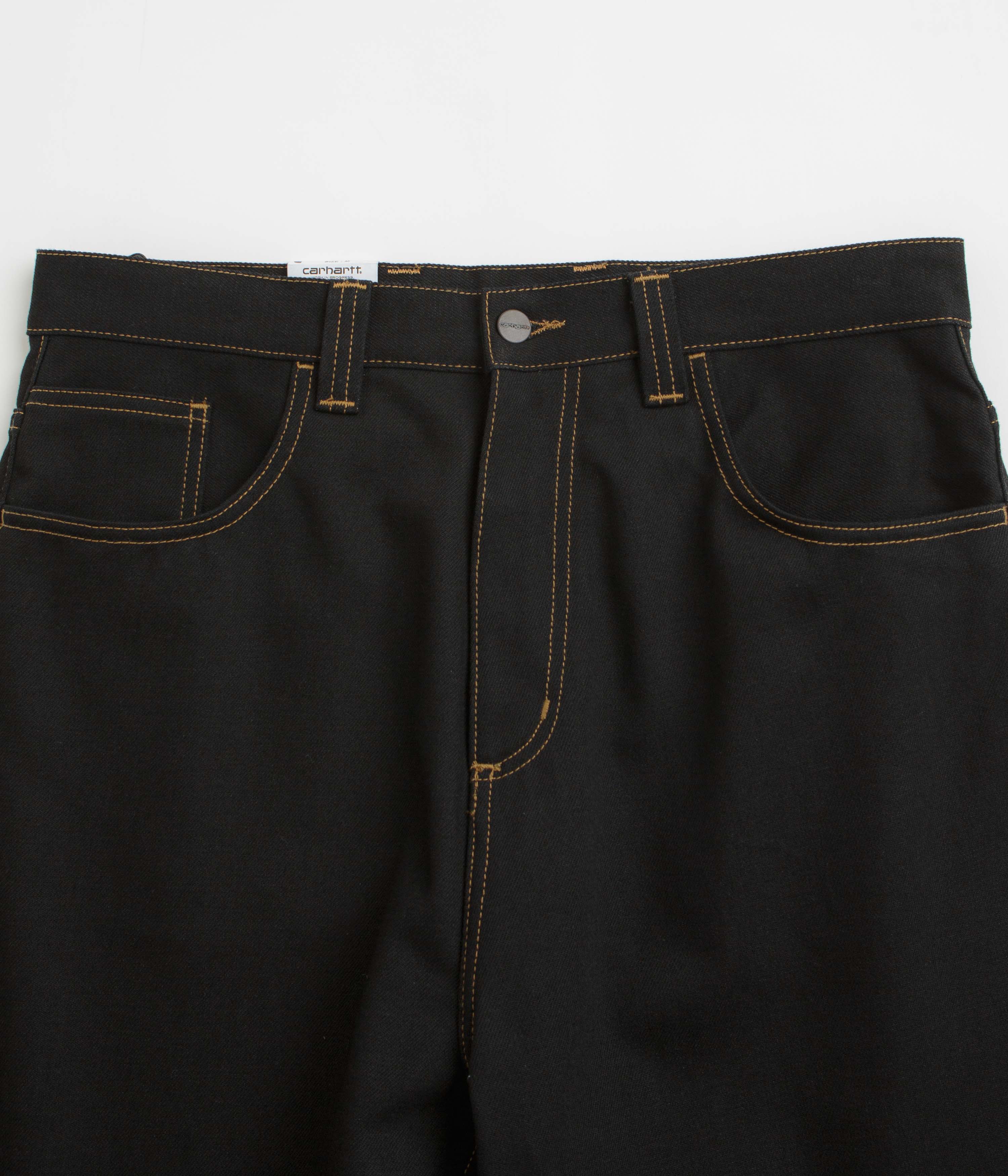 Carhartt Brandon Black Denim Pants - Timeless Workwear
