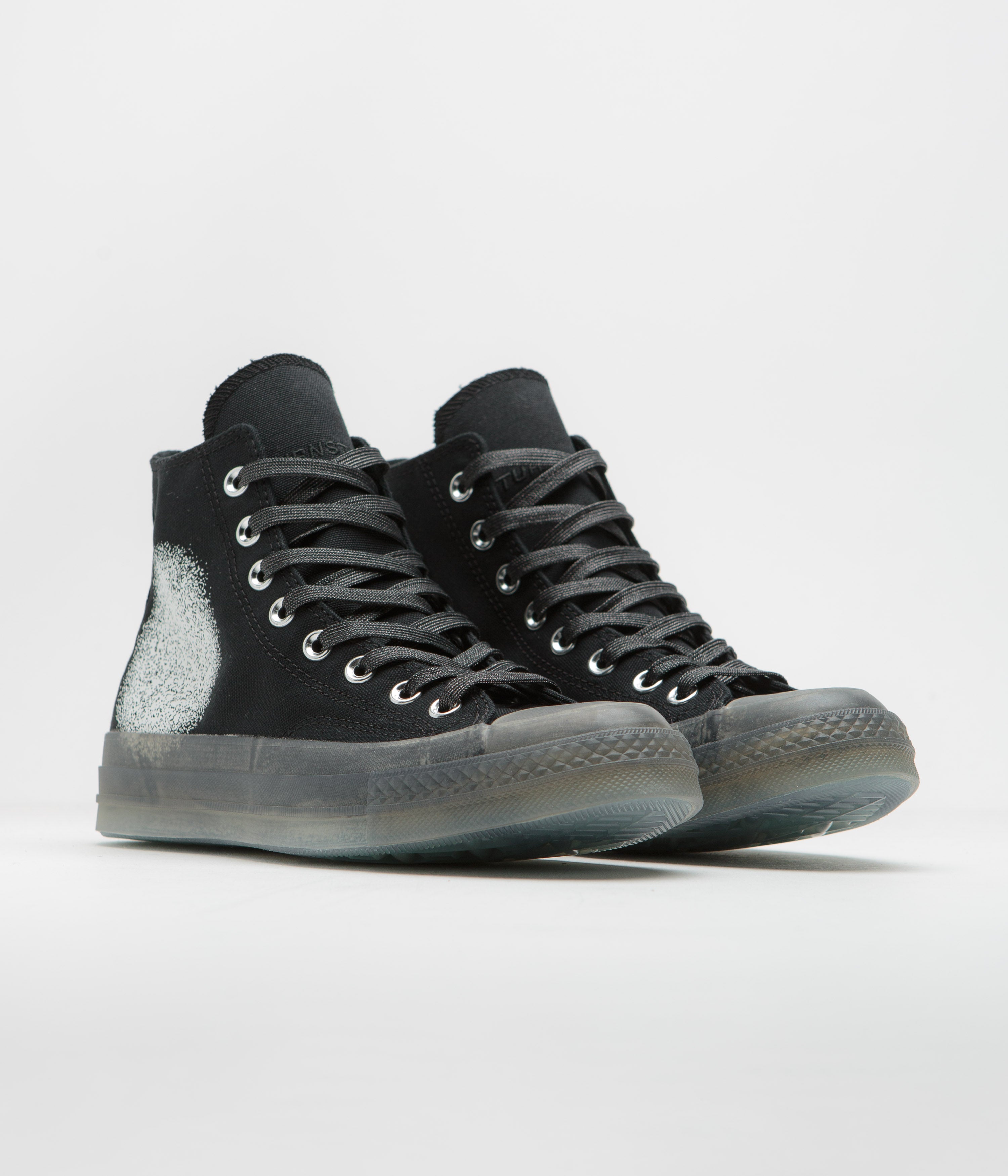 Converse x Turnstile Chuck 70 Hi Shoes - Stunning Black/Grey/White Blend