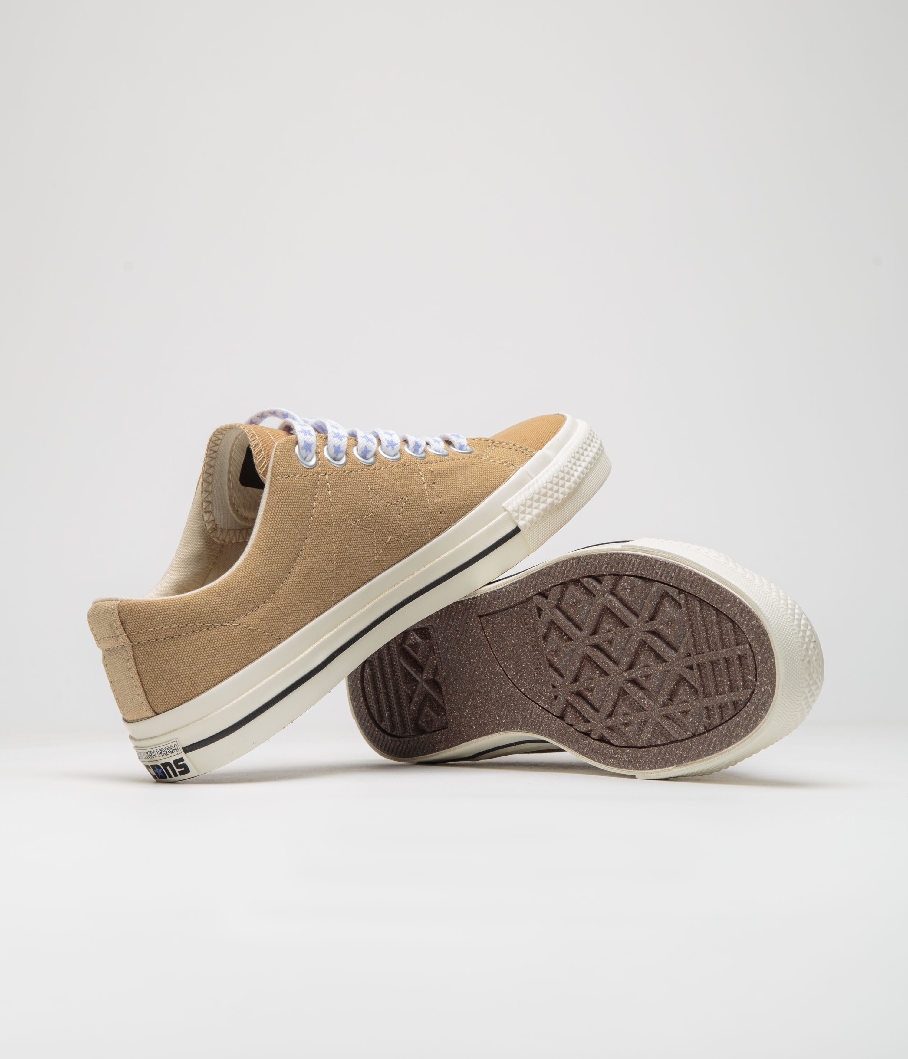 Converse x Sky High Farm One Star Pro Ox Shoes - Stunning Brown / Egret