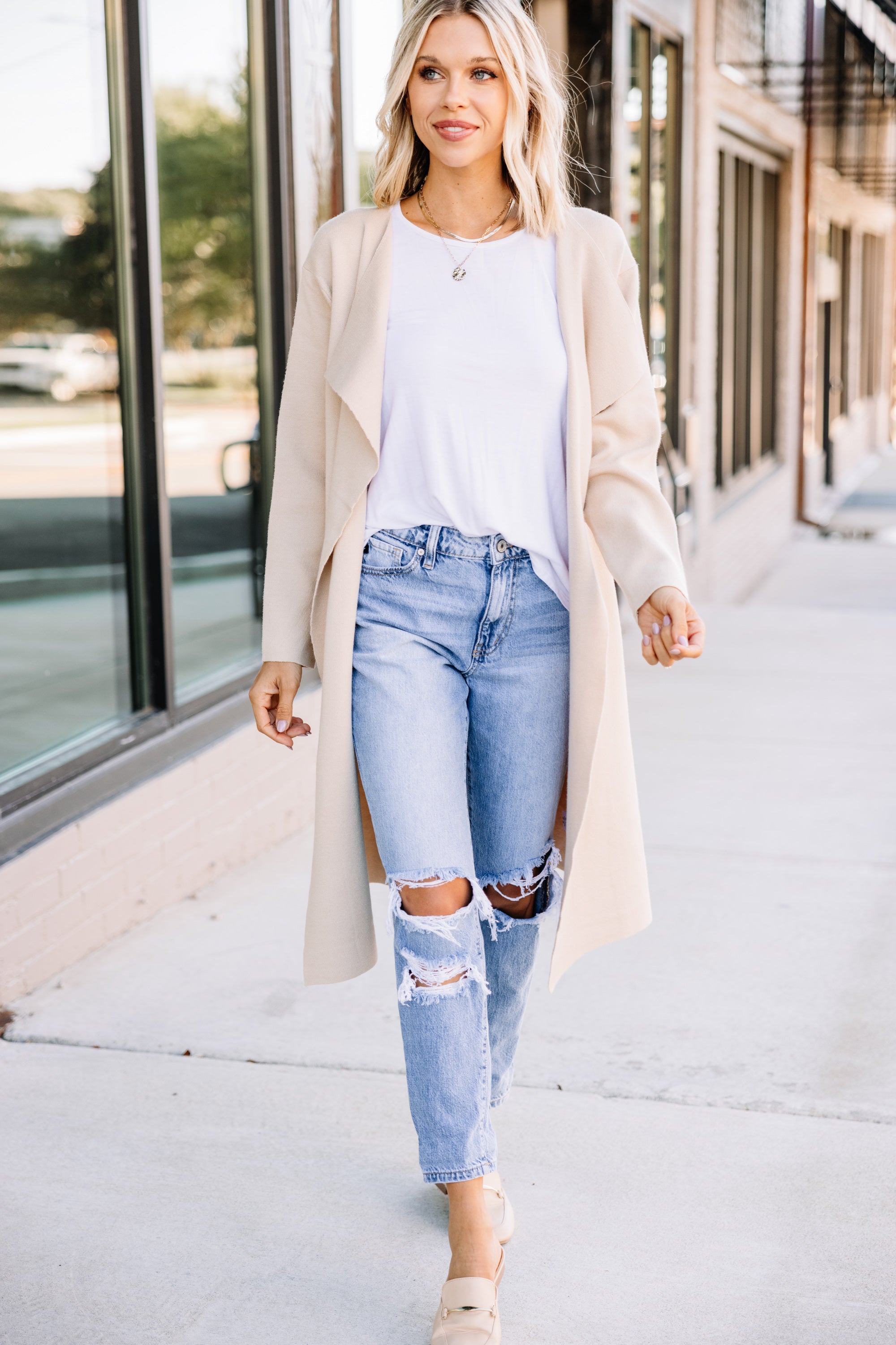 Triumphant Taupe Brown Coat: A Must-Have Win