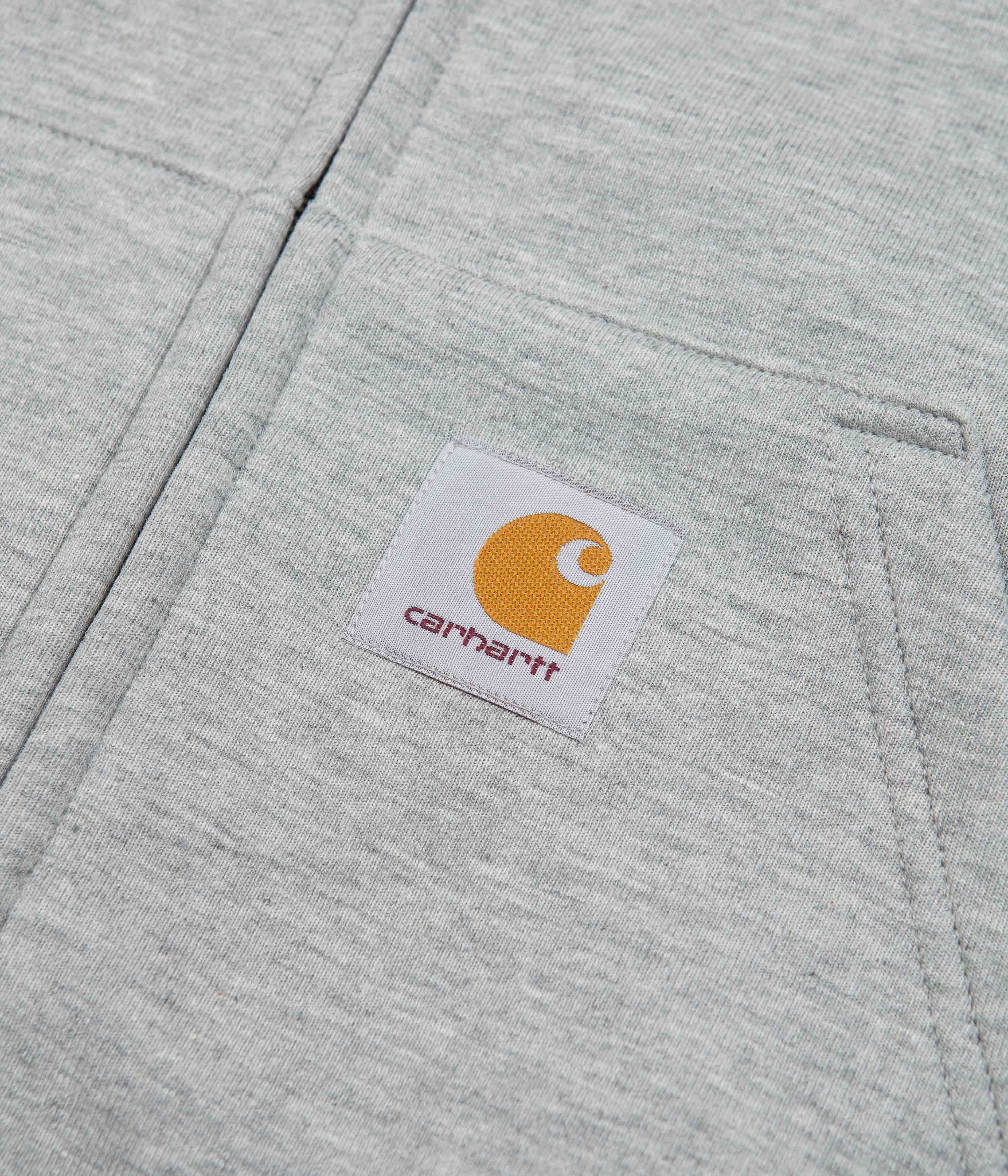 Carhartt's Stunning Grey Heather Light-Lux Hooded Jacket