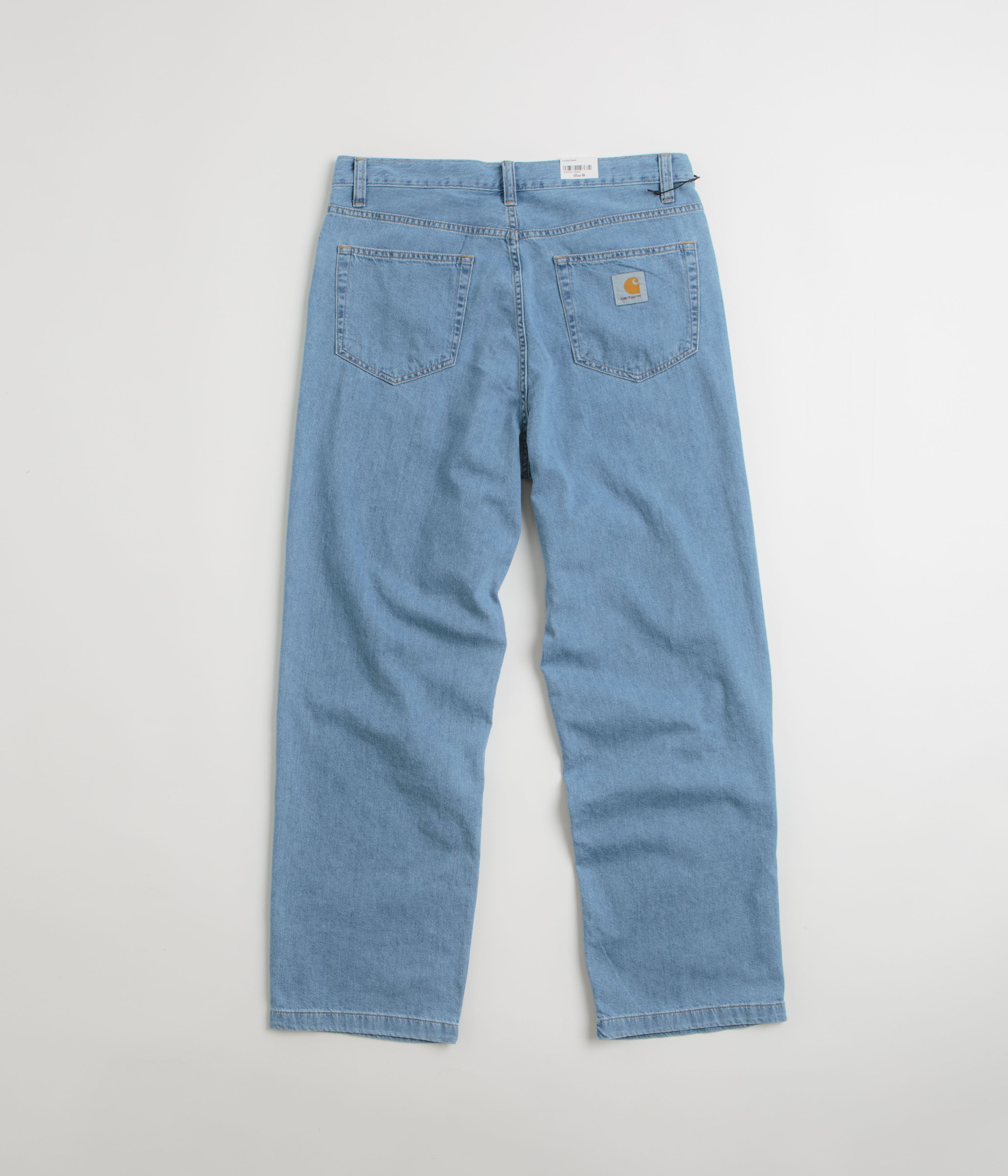 Carhartt Lucas Blue Bleached Pants - A Must-Have!