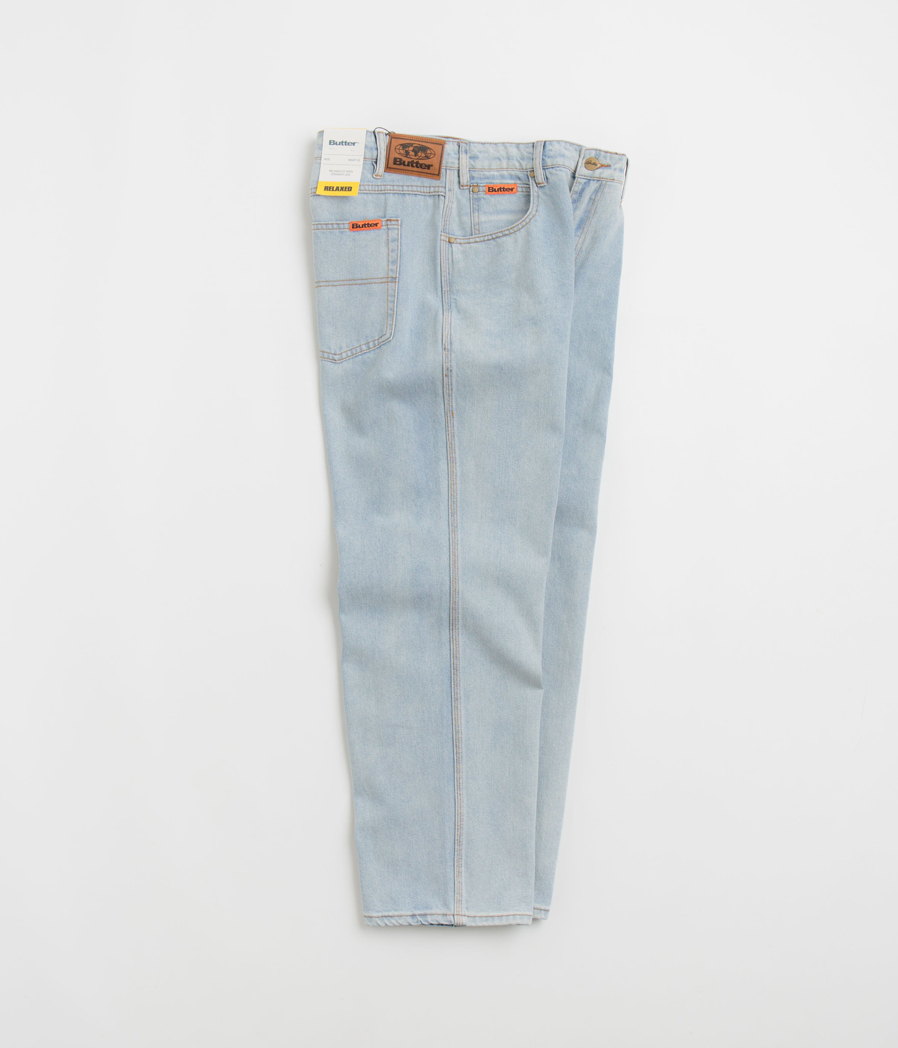 Butter Goods Light Blue Relaxed Jeans - A Fashion Must-Have