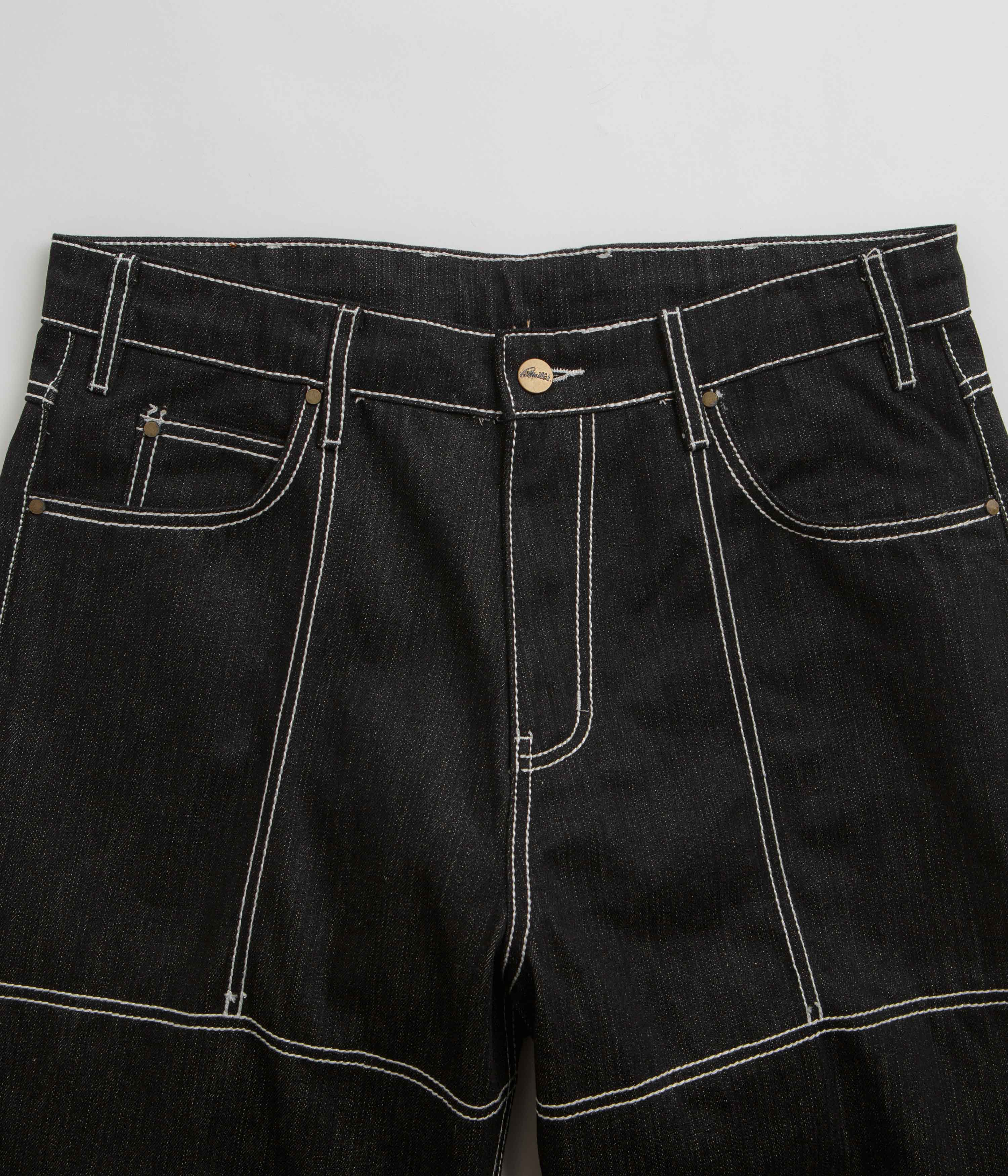 Butter Goods Adilson Black Jeans - Ultra Baggy Style