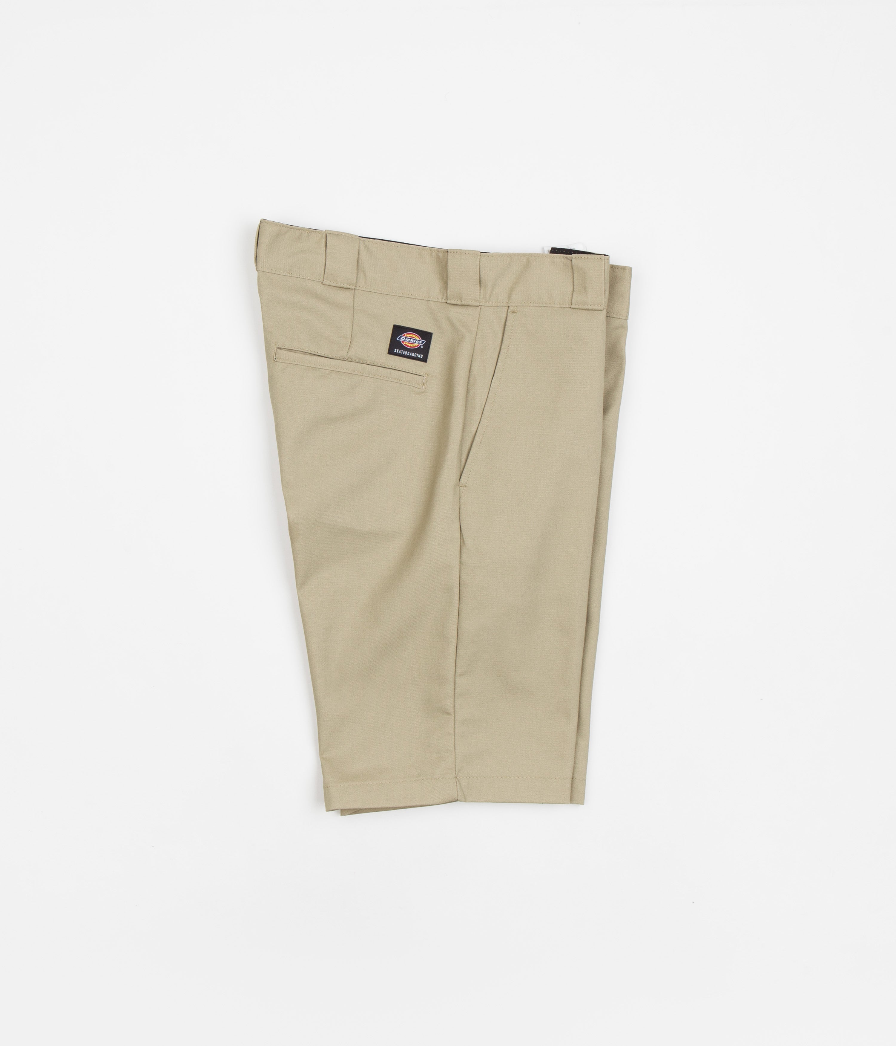 Dickies Khaki Flex Slim Fit Work Shorts - Stylish & Functional