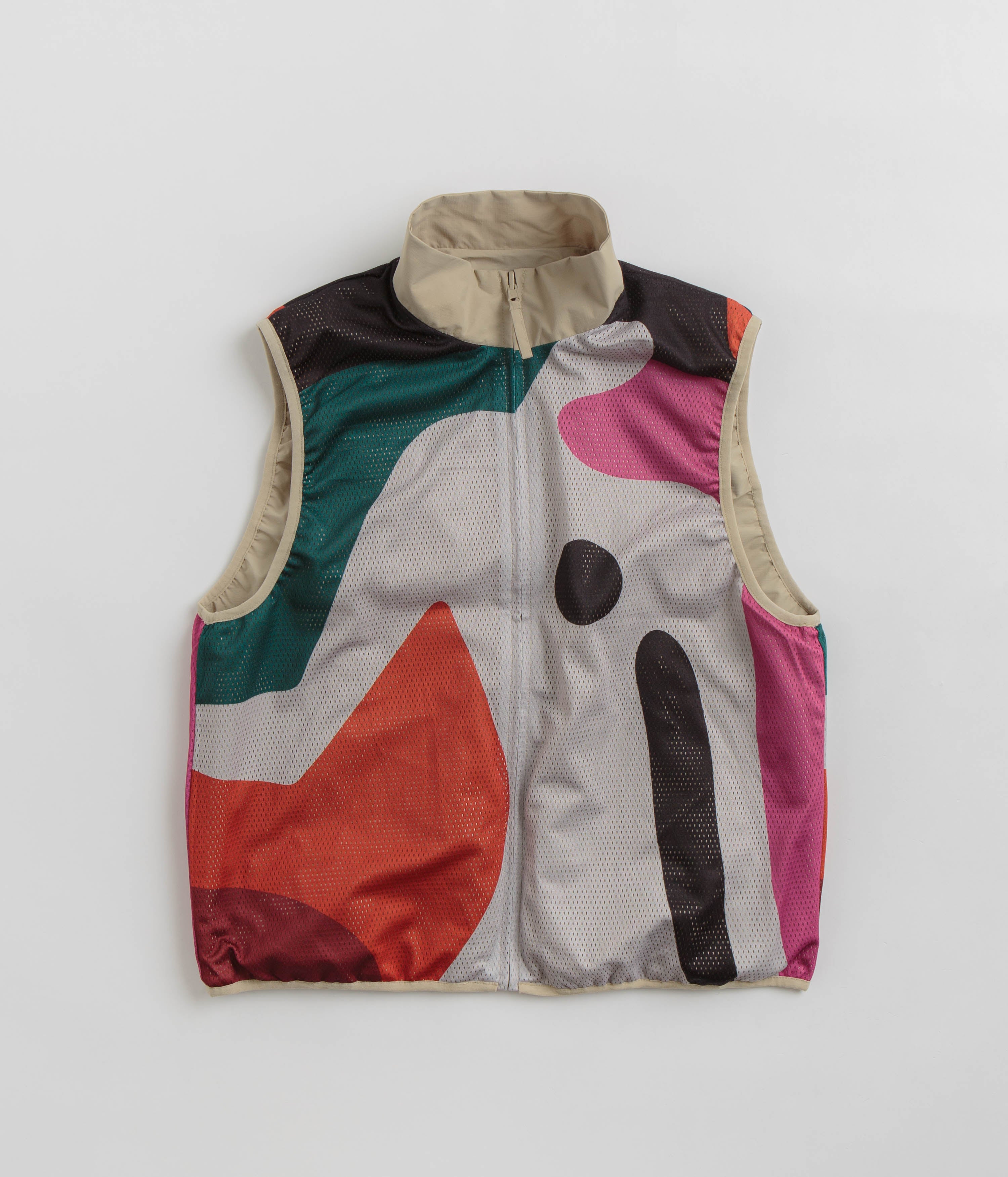 by Parra Tan Ghost Cave Reversible Vest - A Fashion Statement