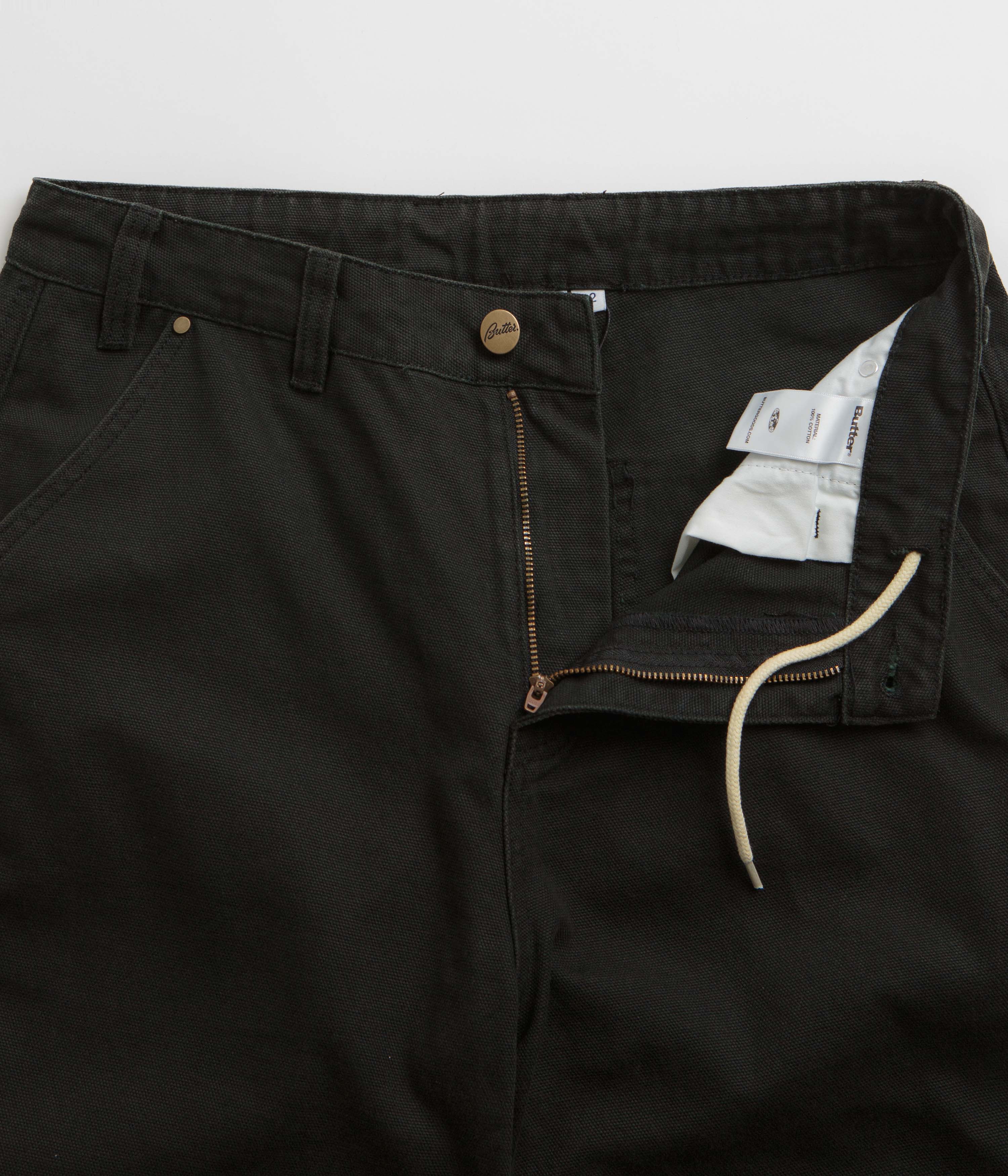 Butter Goods Stylish Black Work Pants