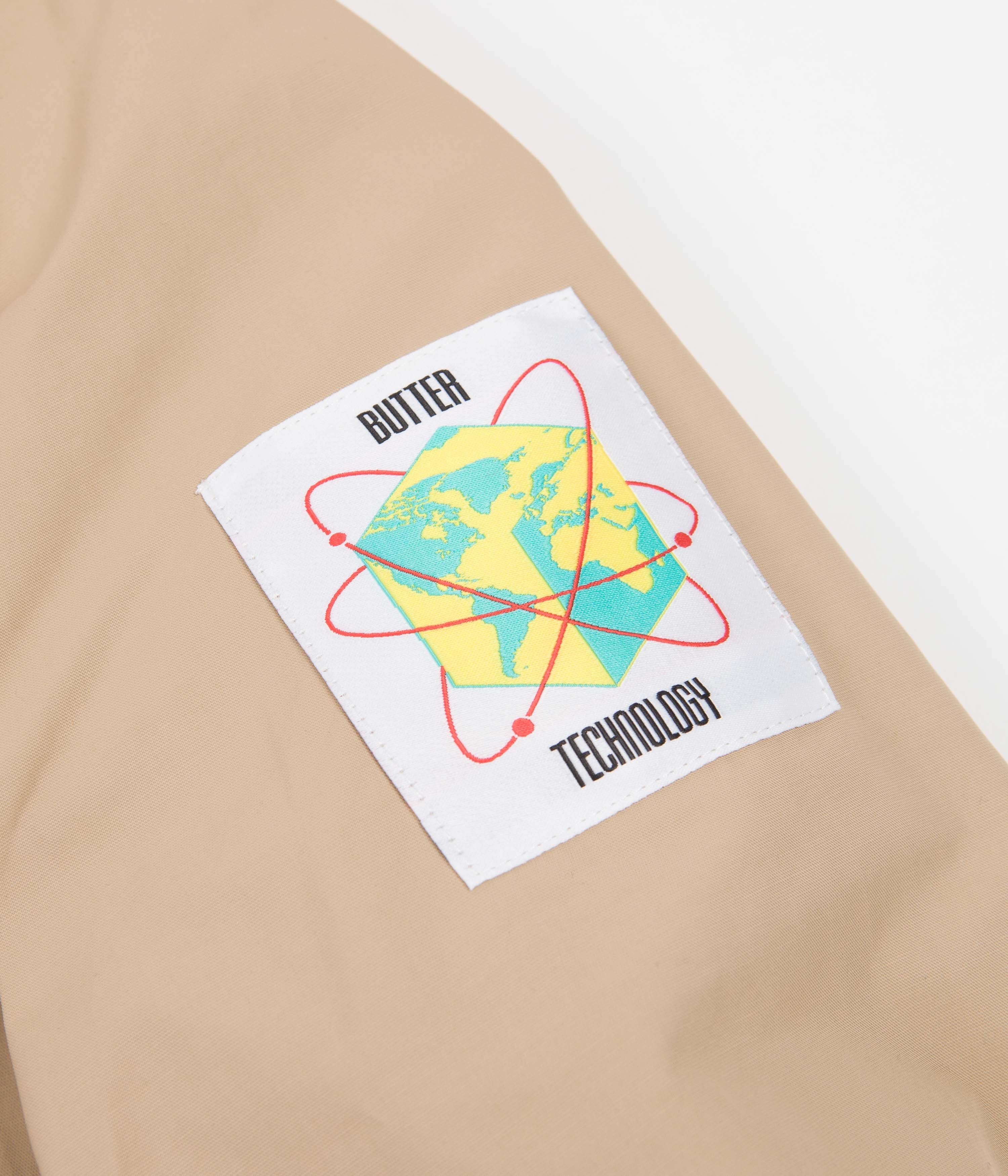 Butter Goods Khaki Spray Pullover Jacket - The Ultimate Skate and Street Essential