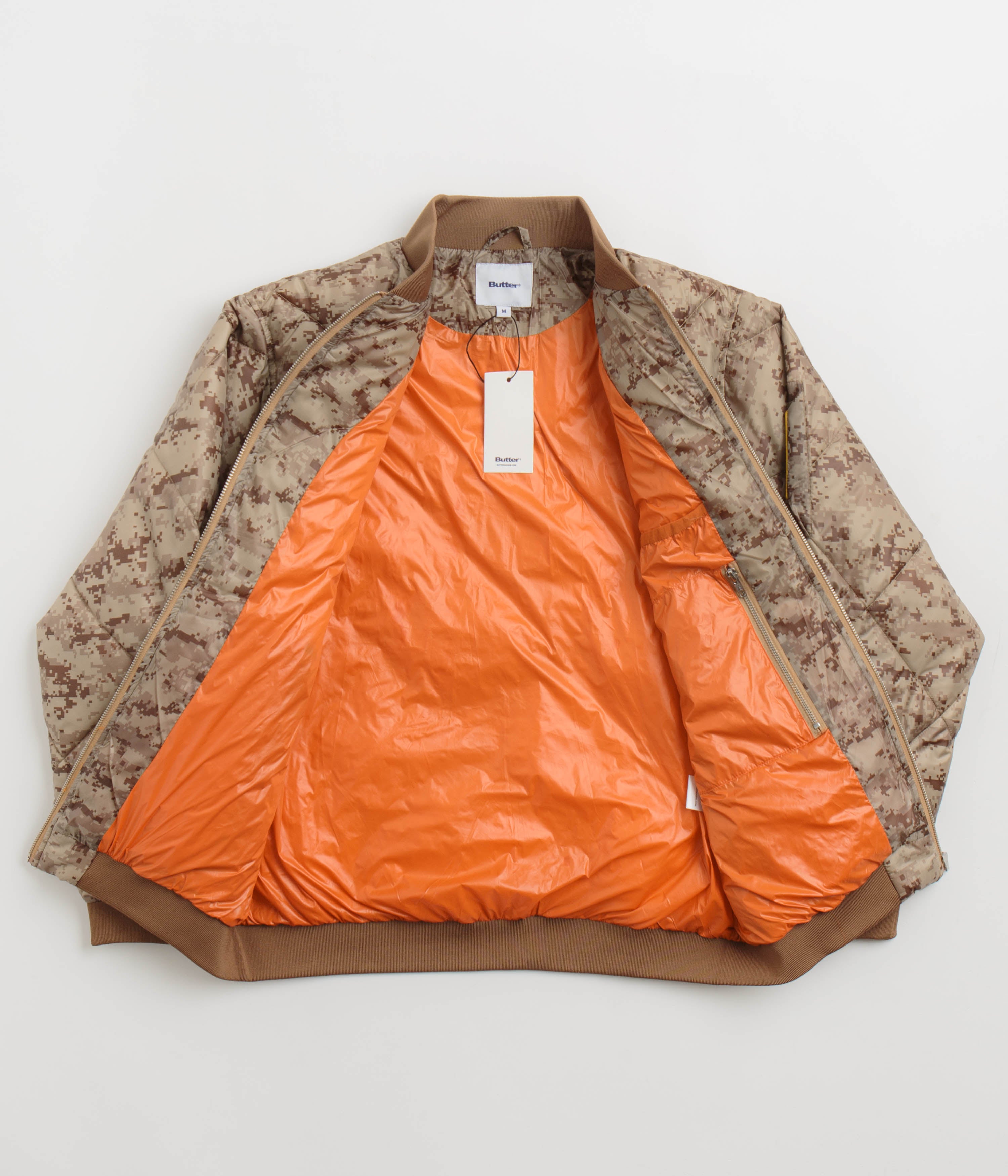 Butter Goods Digital Camo Temperature Bomber Jacket - A Must-Have!