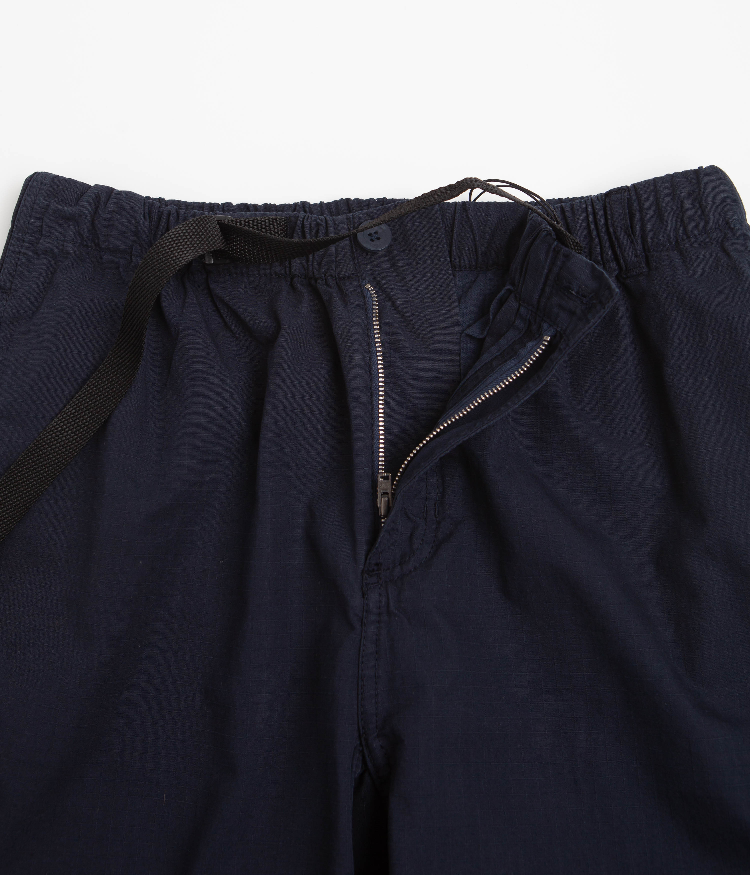 Dancer Dark Navy Belted Simple Pants - Skate Style