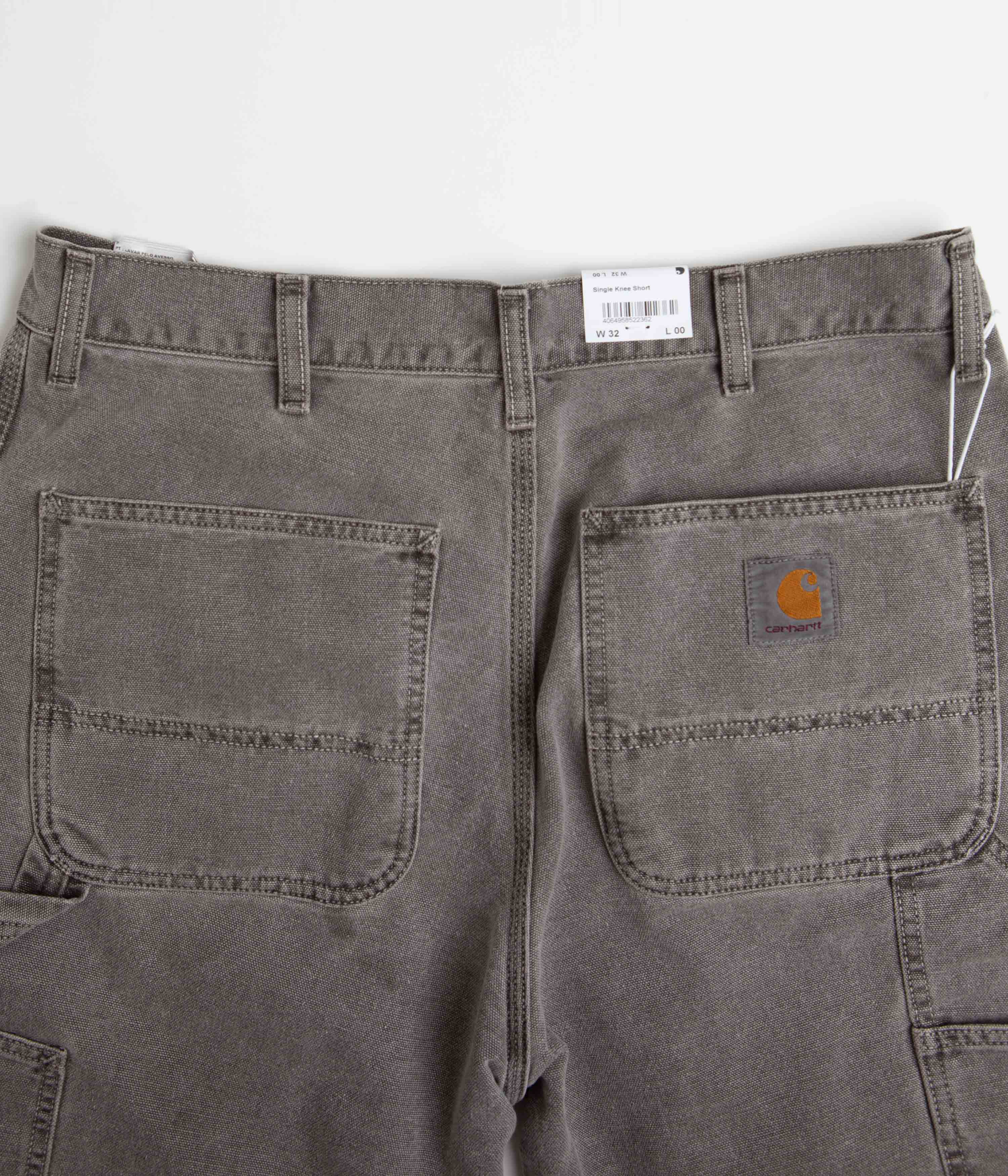 Carhartt Faded Black Single Knee Shorts - An Absolute Must-Have!