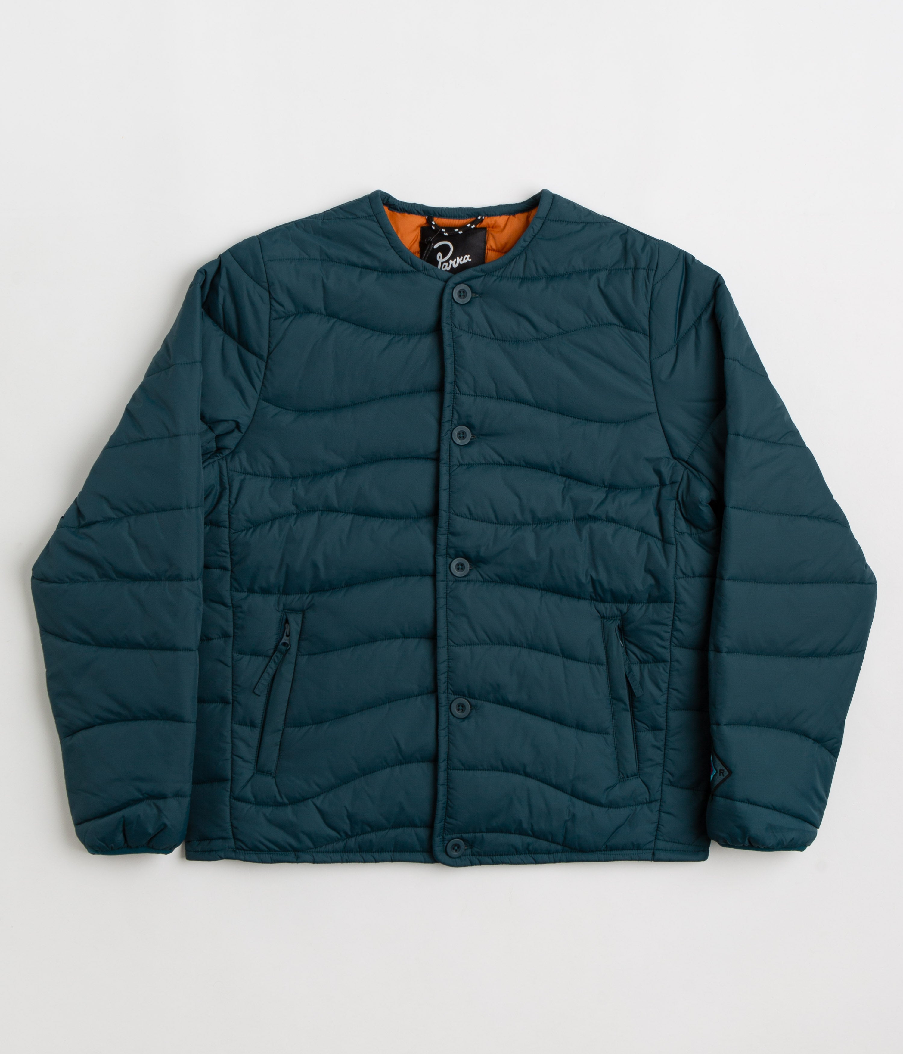 by Parra Deep Sea Green Colored Landscaped Jacket - A Must-Have!