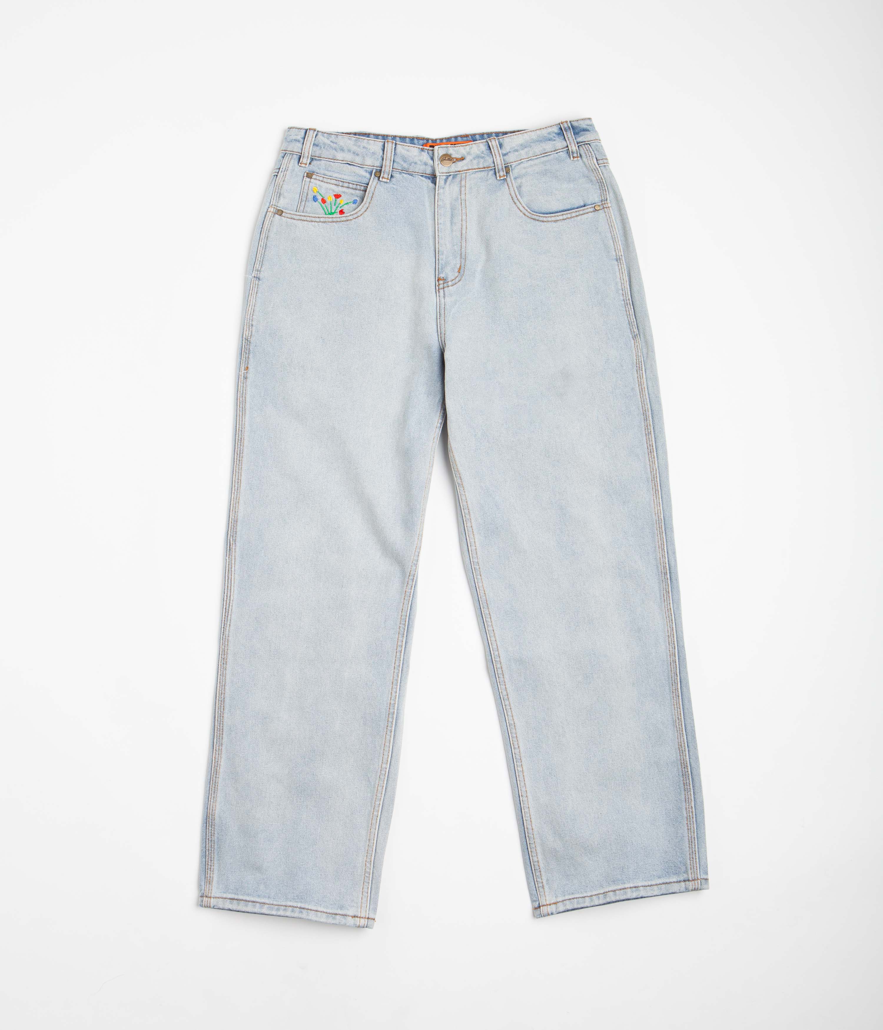 Butter Goods Light Blue Bouquet Jeans - A Skate Style Must-Have