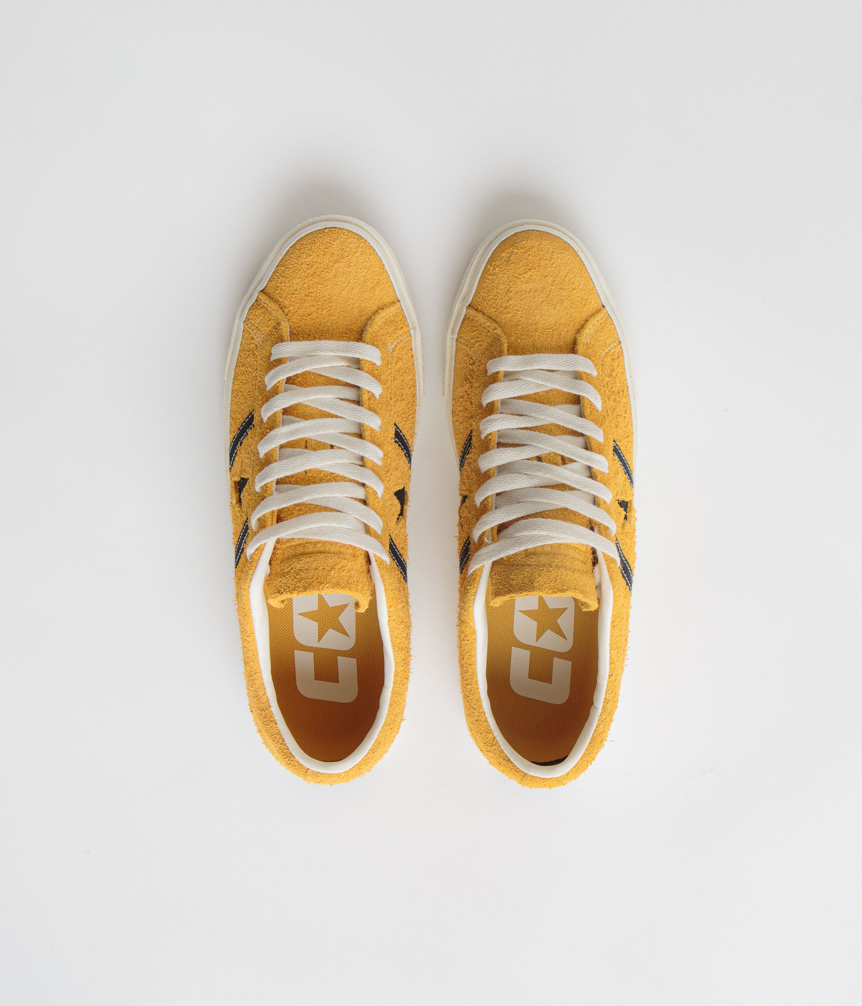 Converse One Star Academy Pro Shoes - Stunning Sunflower Gold / Bold Black / Pure Egret
