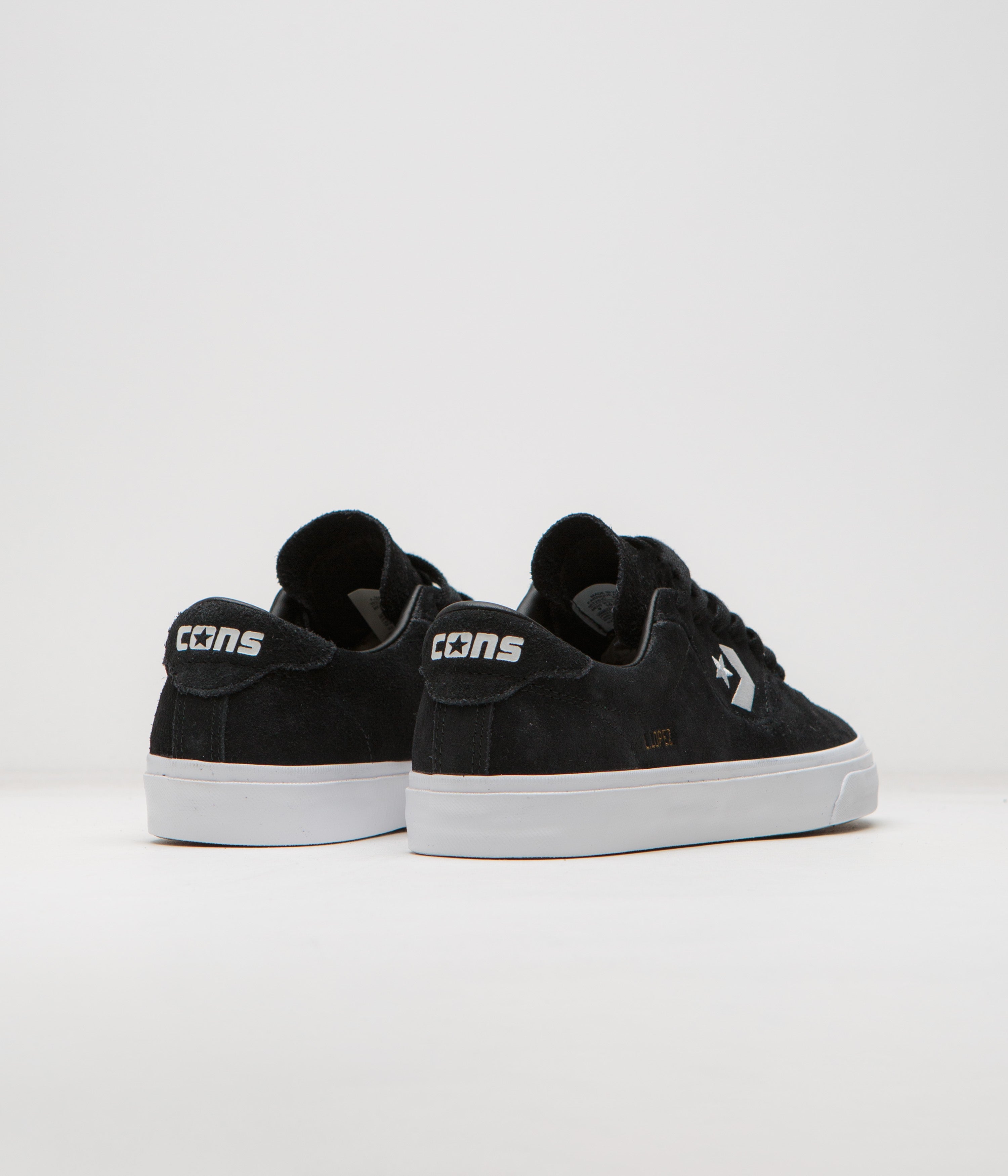 Converse Cons Louie Lopez Pro Ox Shoes - Stunning Black/White Combo