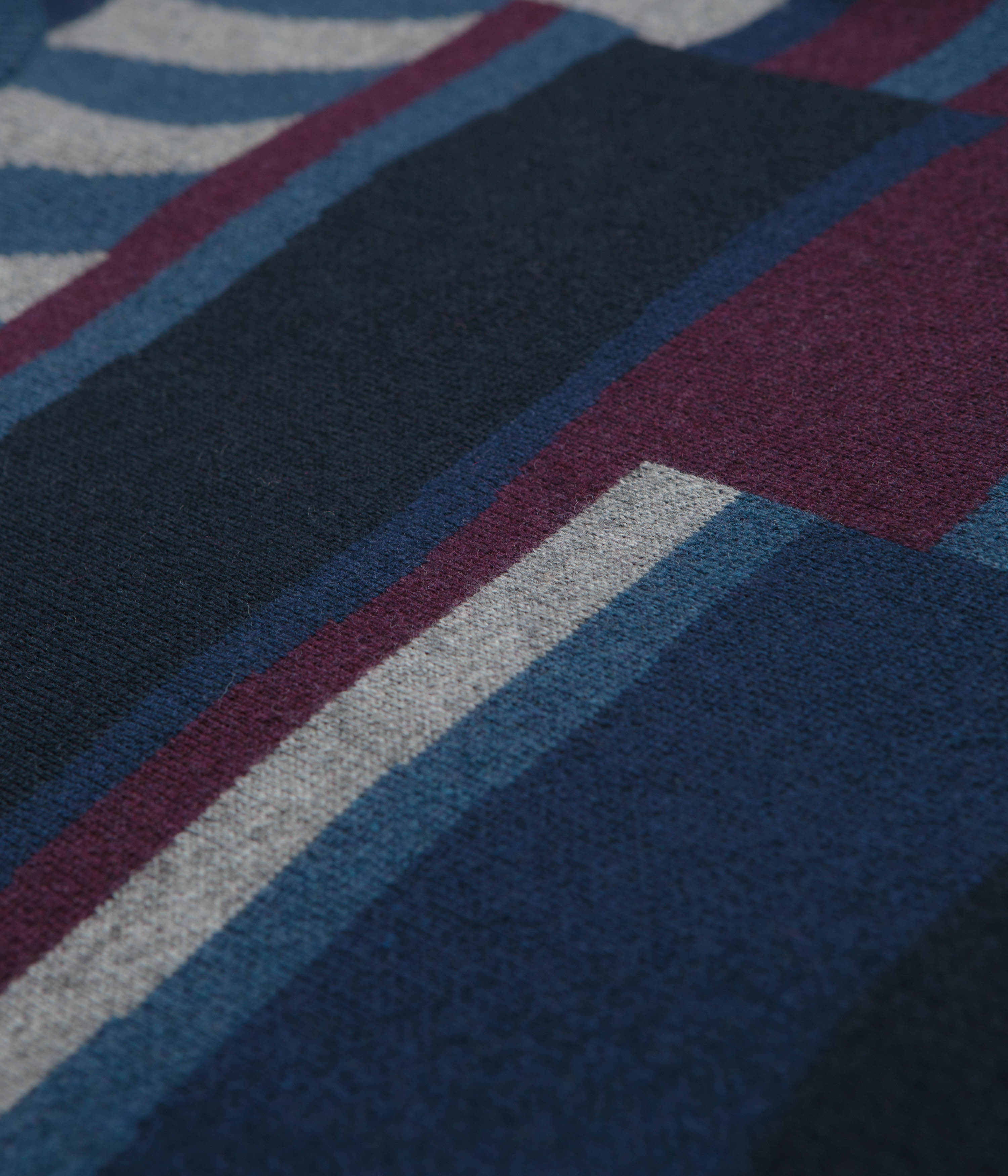 Stunning by Parra Blue Patched Knit Sweatshirt - Grab Yours Now!