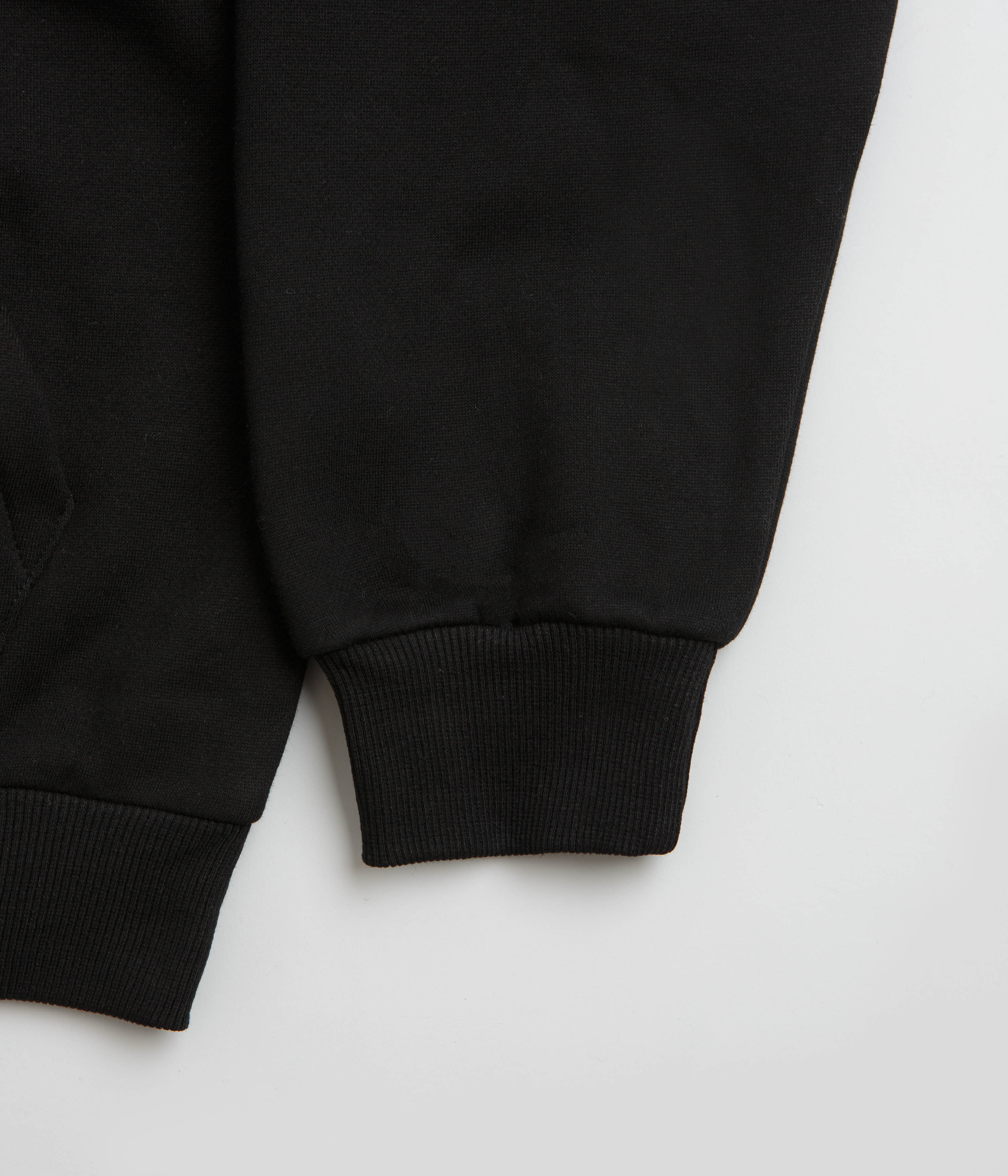 Butter Goods Black Radio Applique Hoodie - A Fashion Statement!