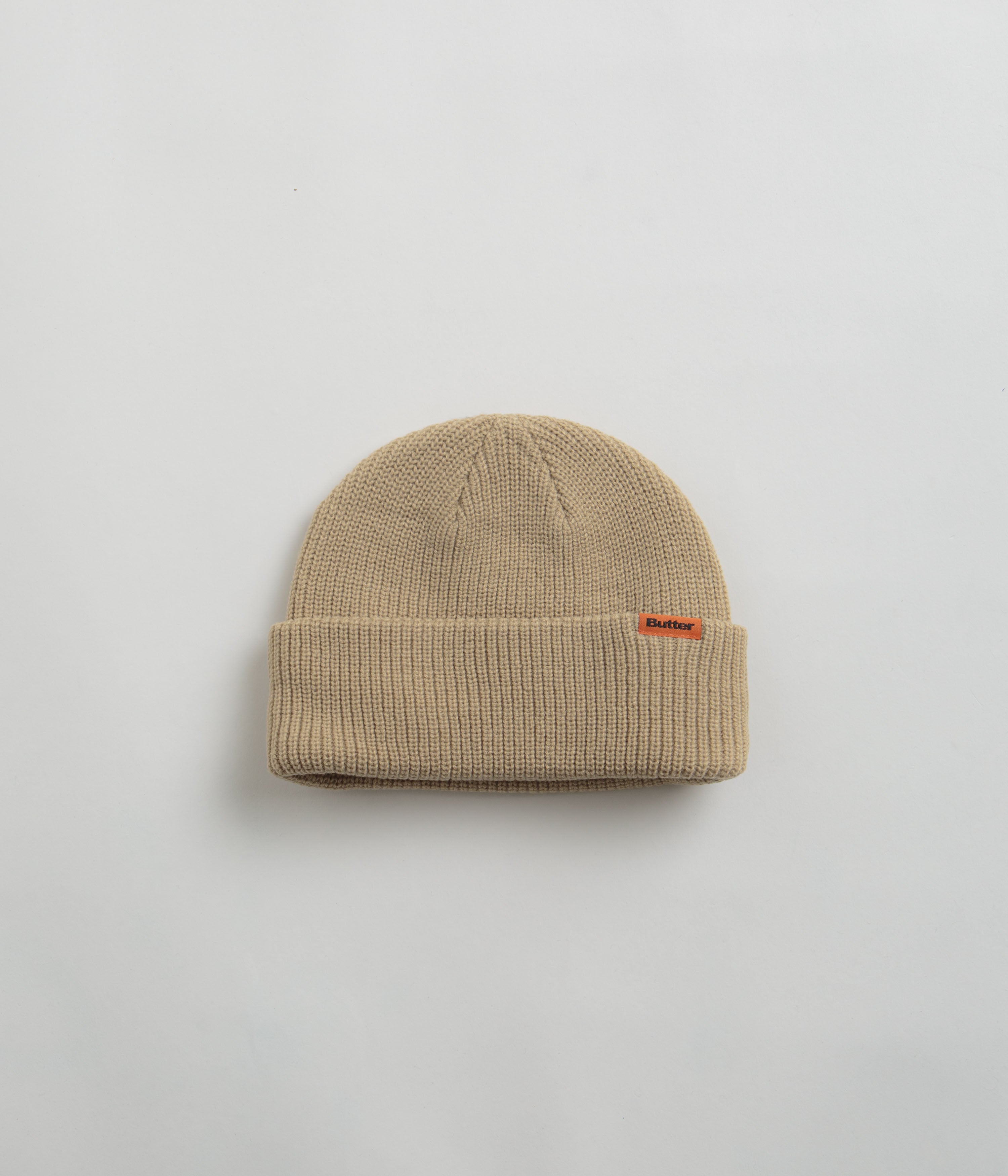 Butter Goods Tan Tall Wharfie Beanie - A Must - Have!
