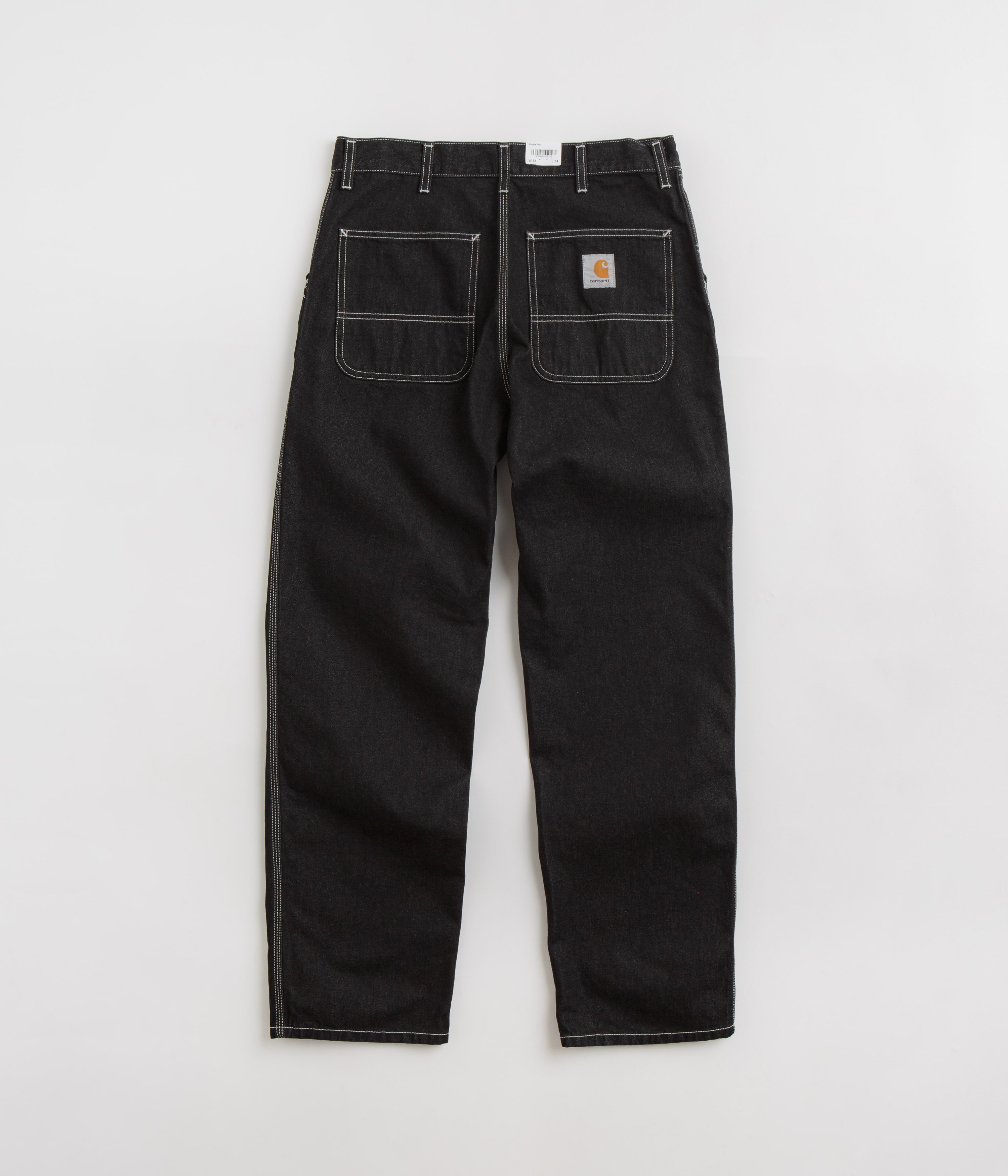 Carhartt One Wash Black Simple Pants - Timeless Style for Everyday!