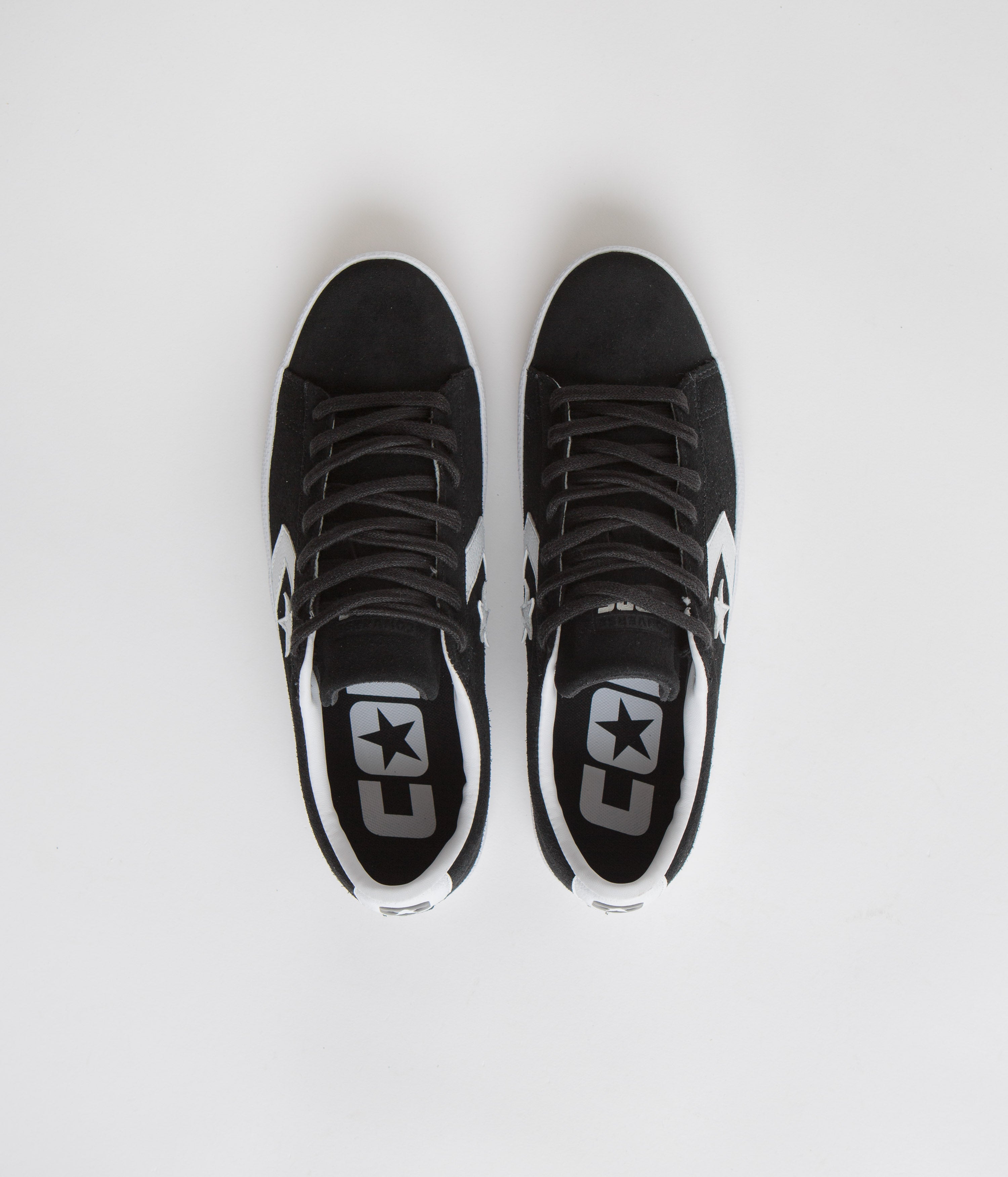Converse Pro Leather Vulcanized Pro Ox Shoes - Stunning Black & White