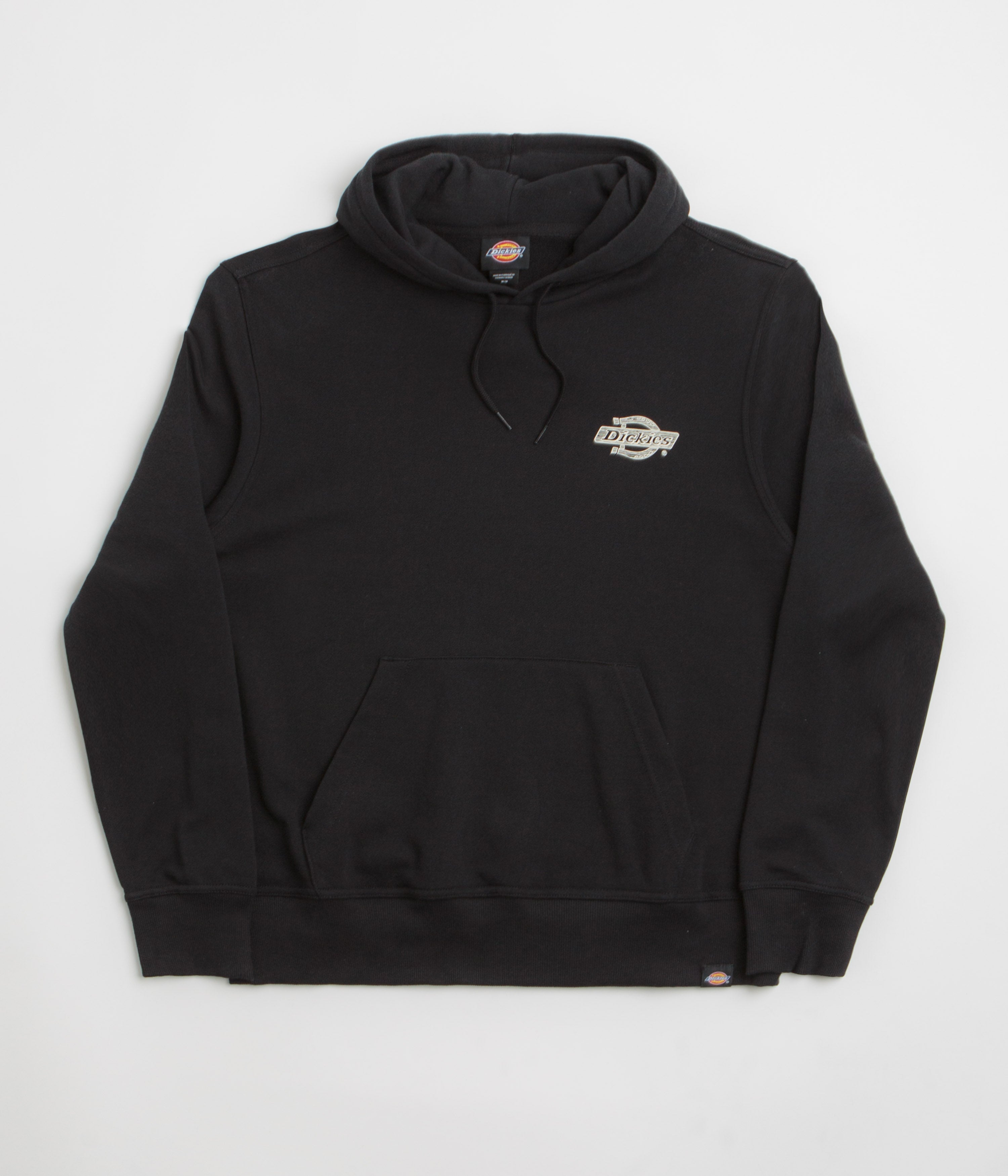 Dickies Stunning Black Wood Logo Hoodie
