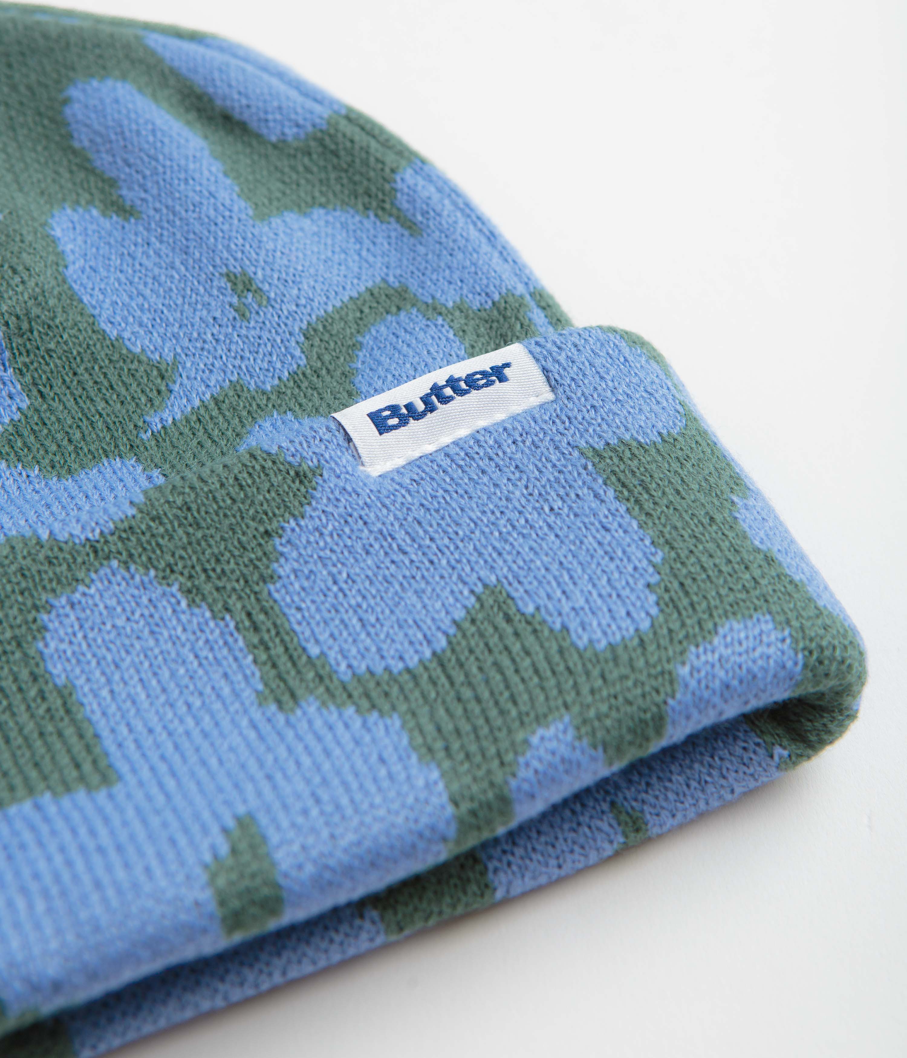 Butter Goods Enchanting Floral Beanie - Sage