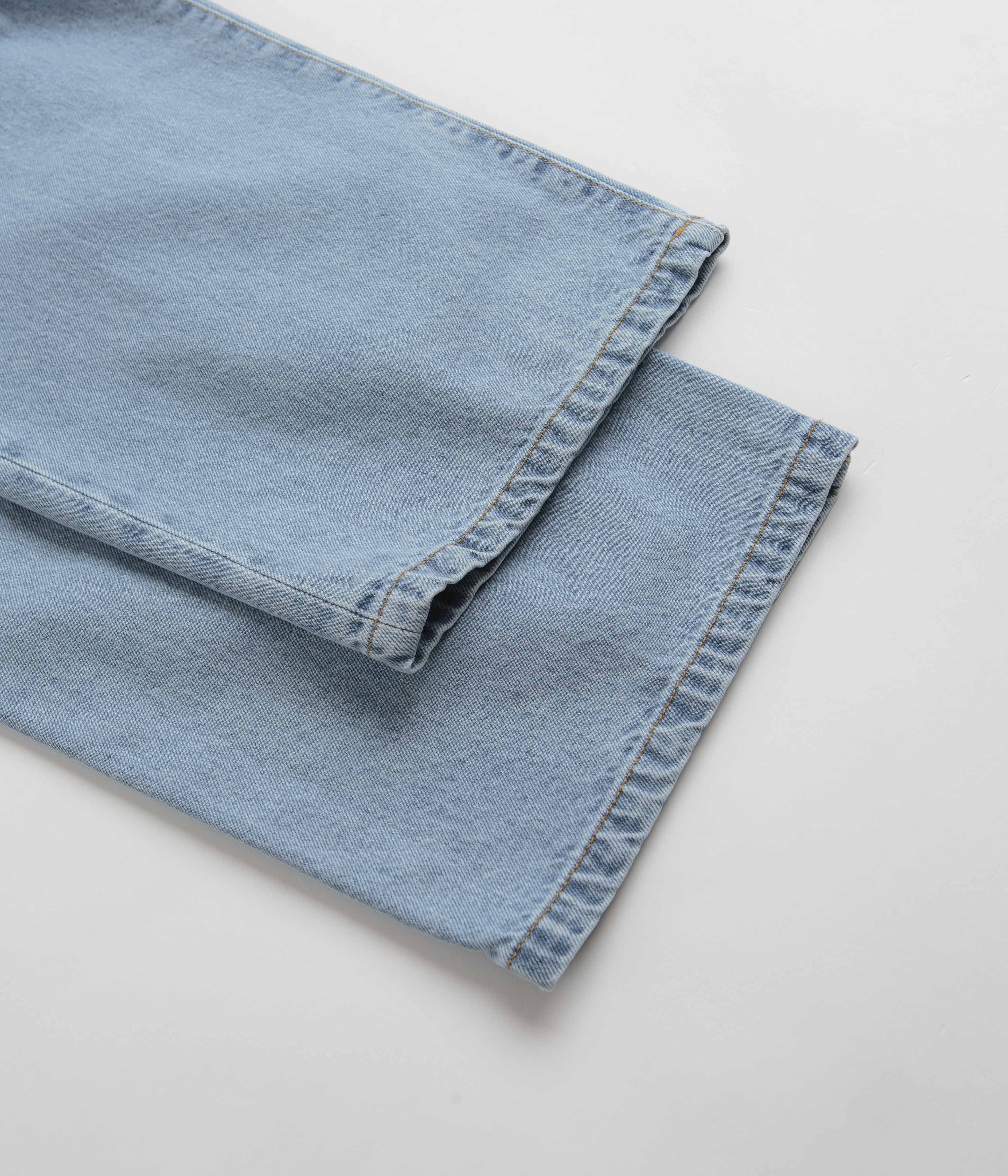 Carhartt Landon Blue Bleached Tapered Pants - A Timeless Classic!