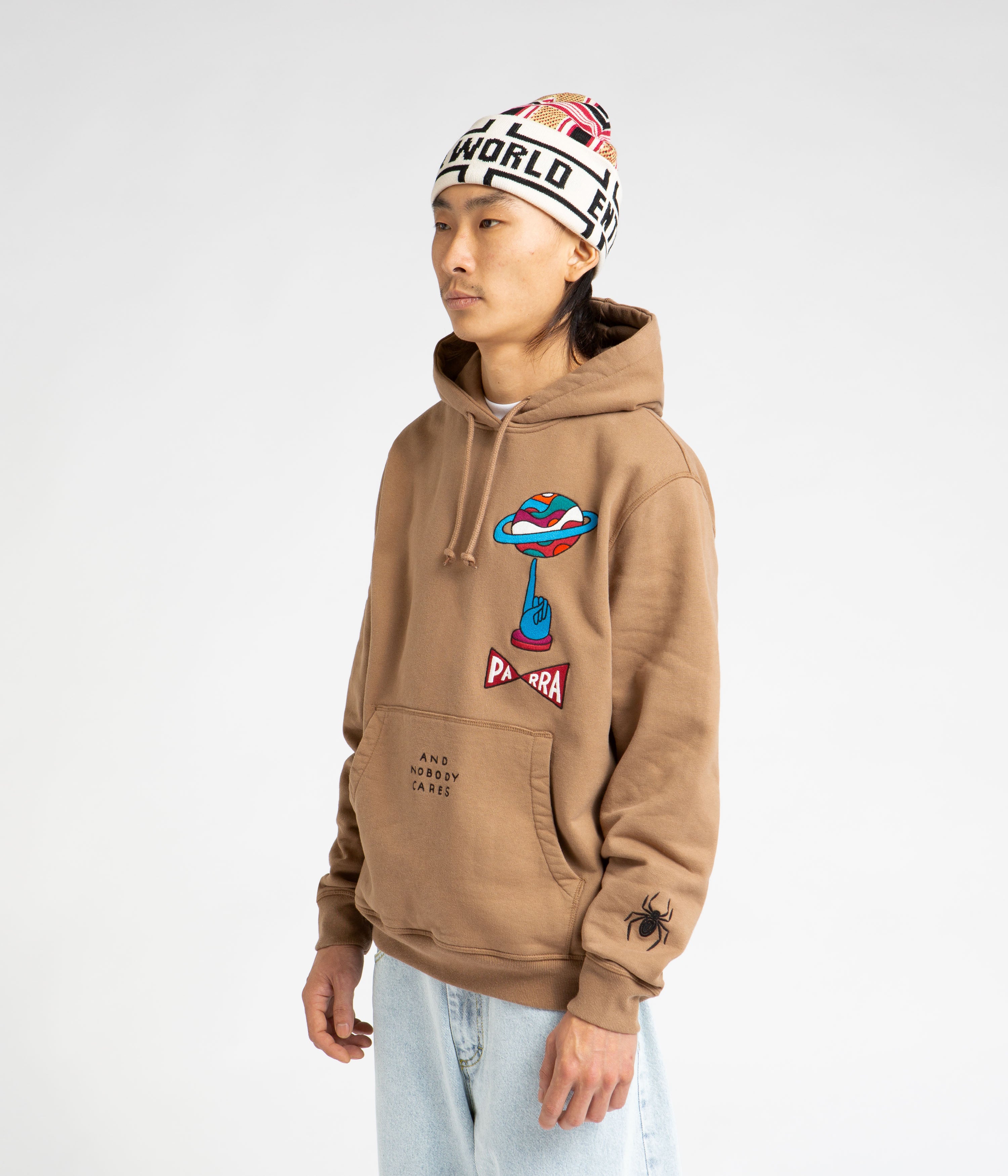 by Parra World Balance Camel Hoodie - A Fashion Statement!