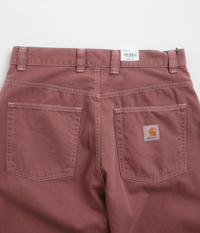 Carhartt Brandon Dusky Pink Denim Pants - Stylish and Comfortable