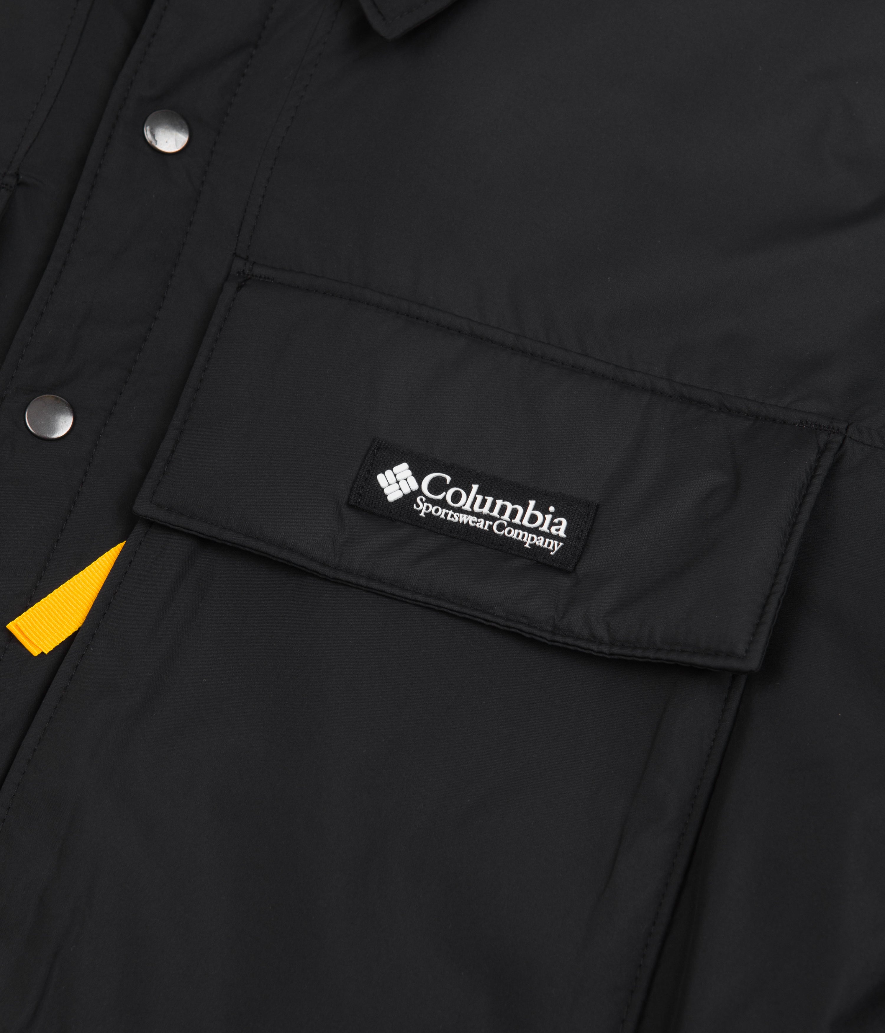 Columbia Black Ballistic Ridge Shirt Jacket - A Fall-Winter Essential