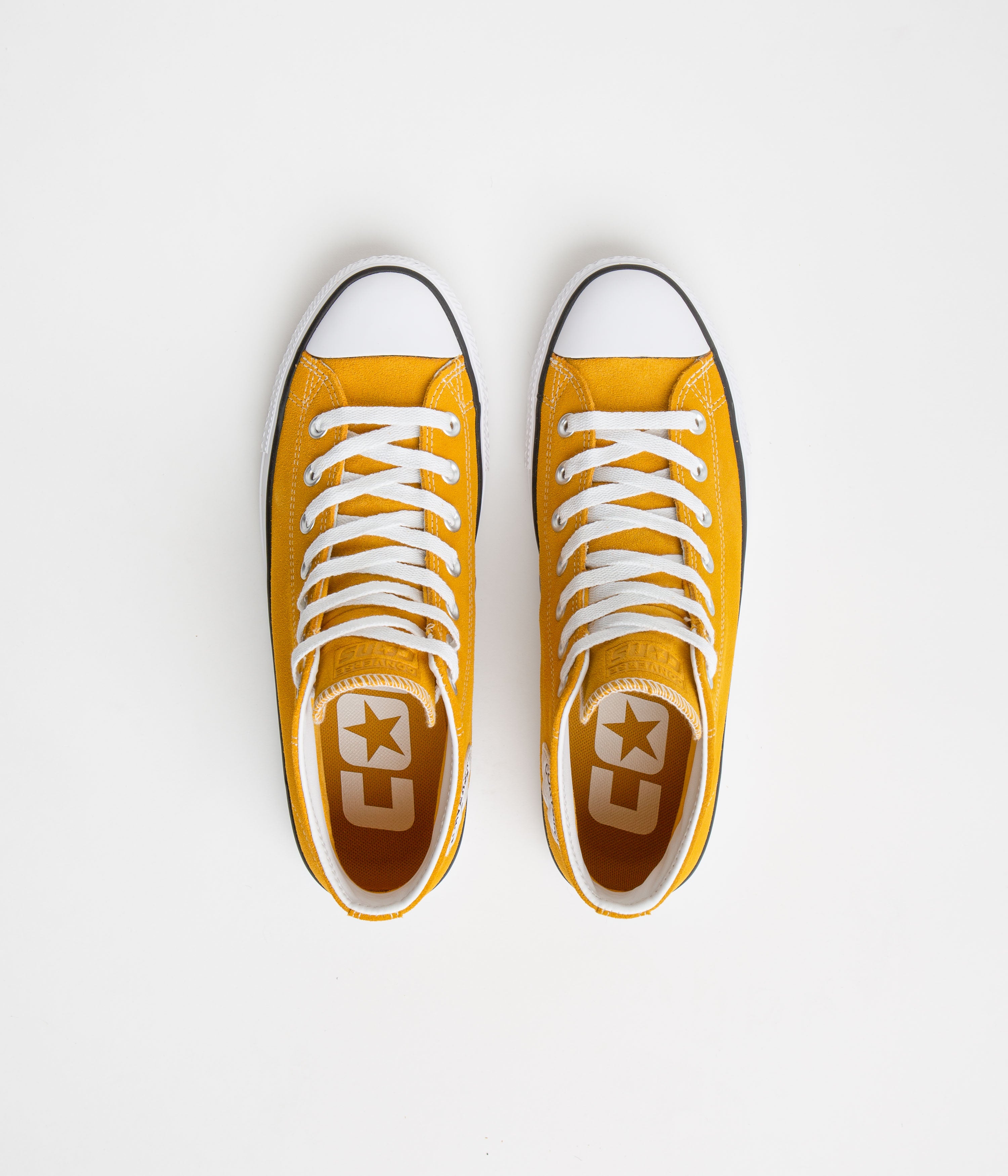 Converse CTAS Pro Mid Shoes - Stunning Sunflower Gold / White / Black