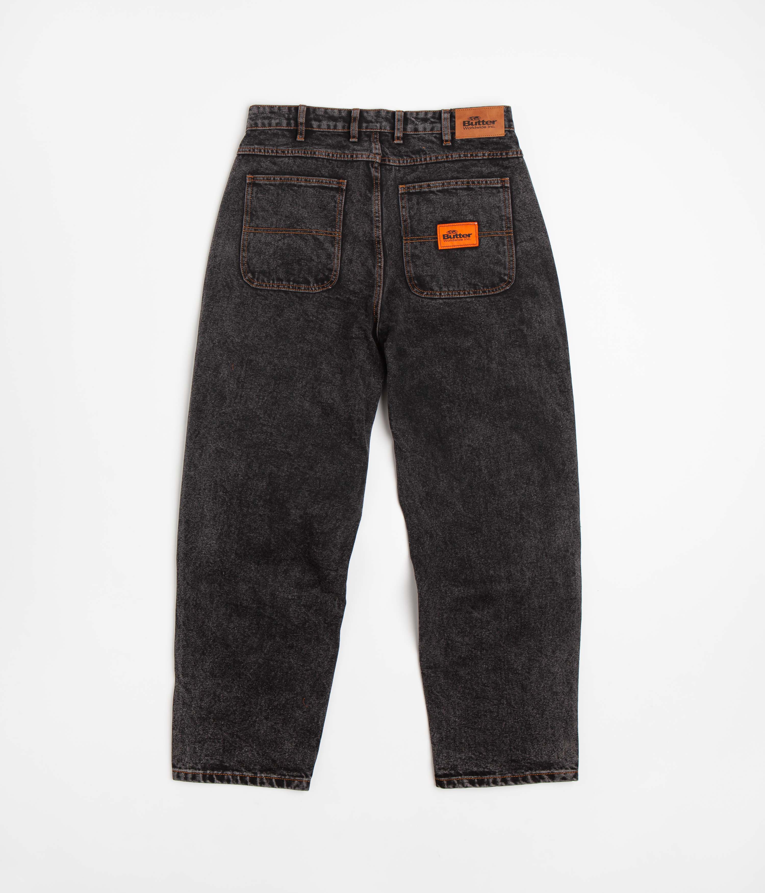 Butter Goods Gun Metal Santosuosso Denim Pants - Ultra Baggy Style