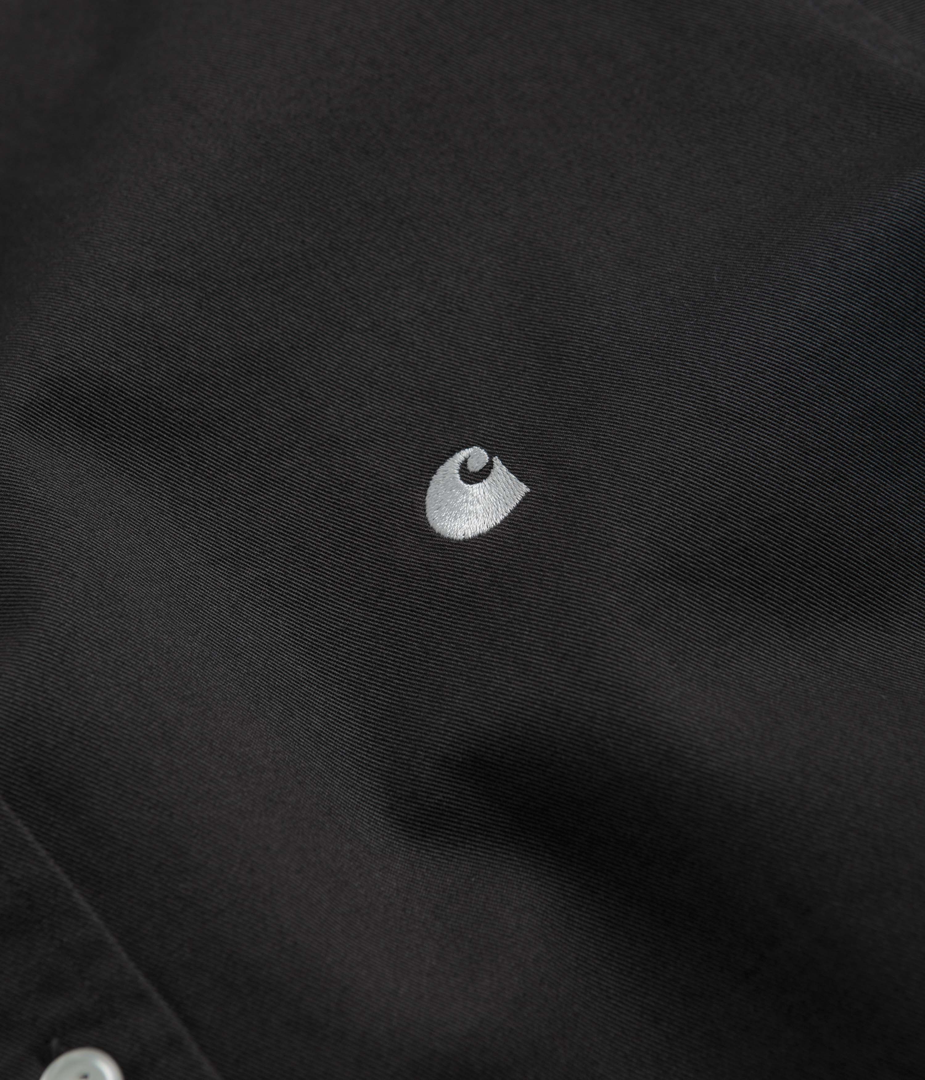 Carhartt Madison Shirt - Stunning Charcoal / White