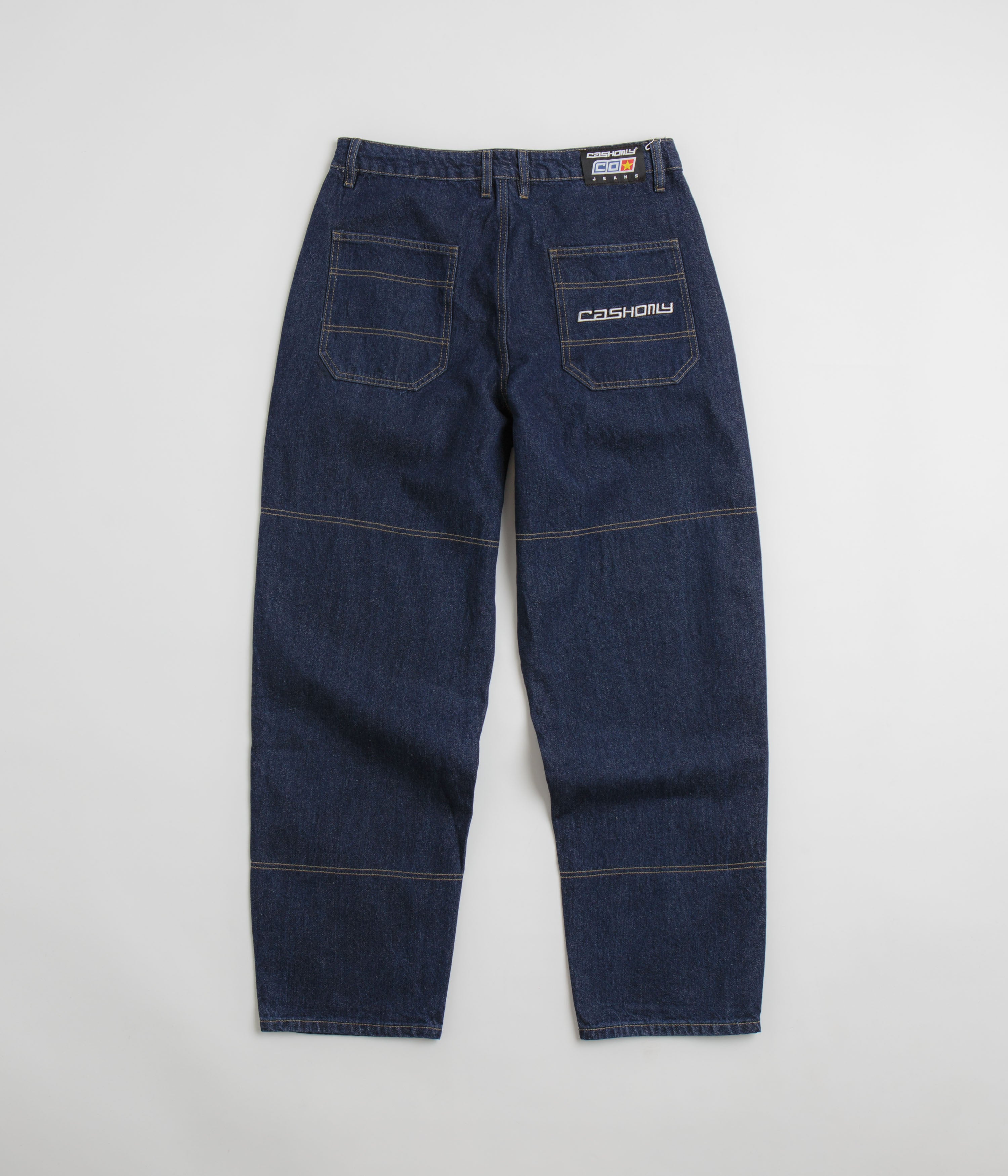 Cash Only Aleka Jeans - Raw Indigo: Ultra Cool Denim