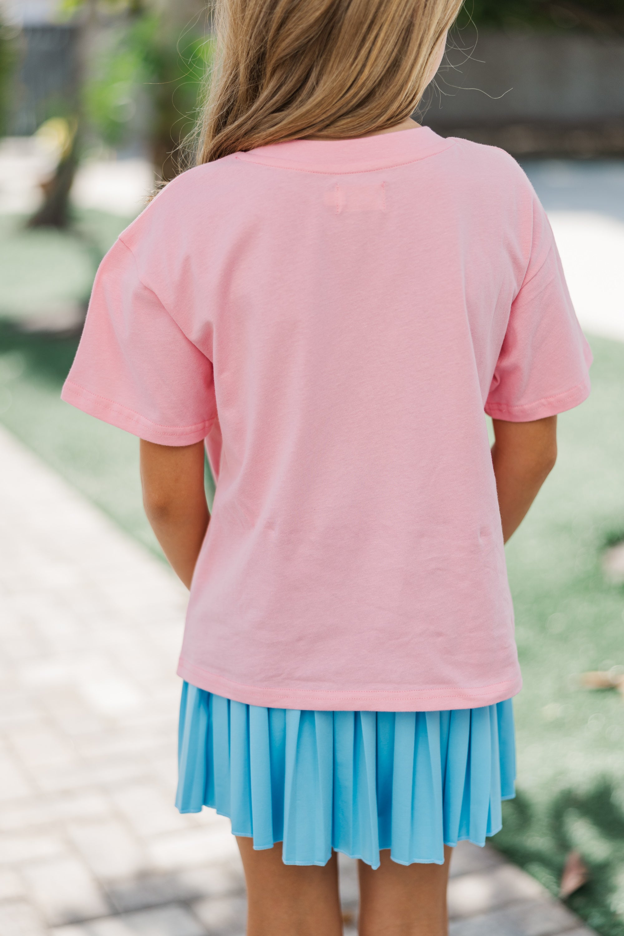 Girls' Princess Era Blush Graphic Tee - A Fairy - Tale Fashion Delight!