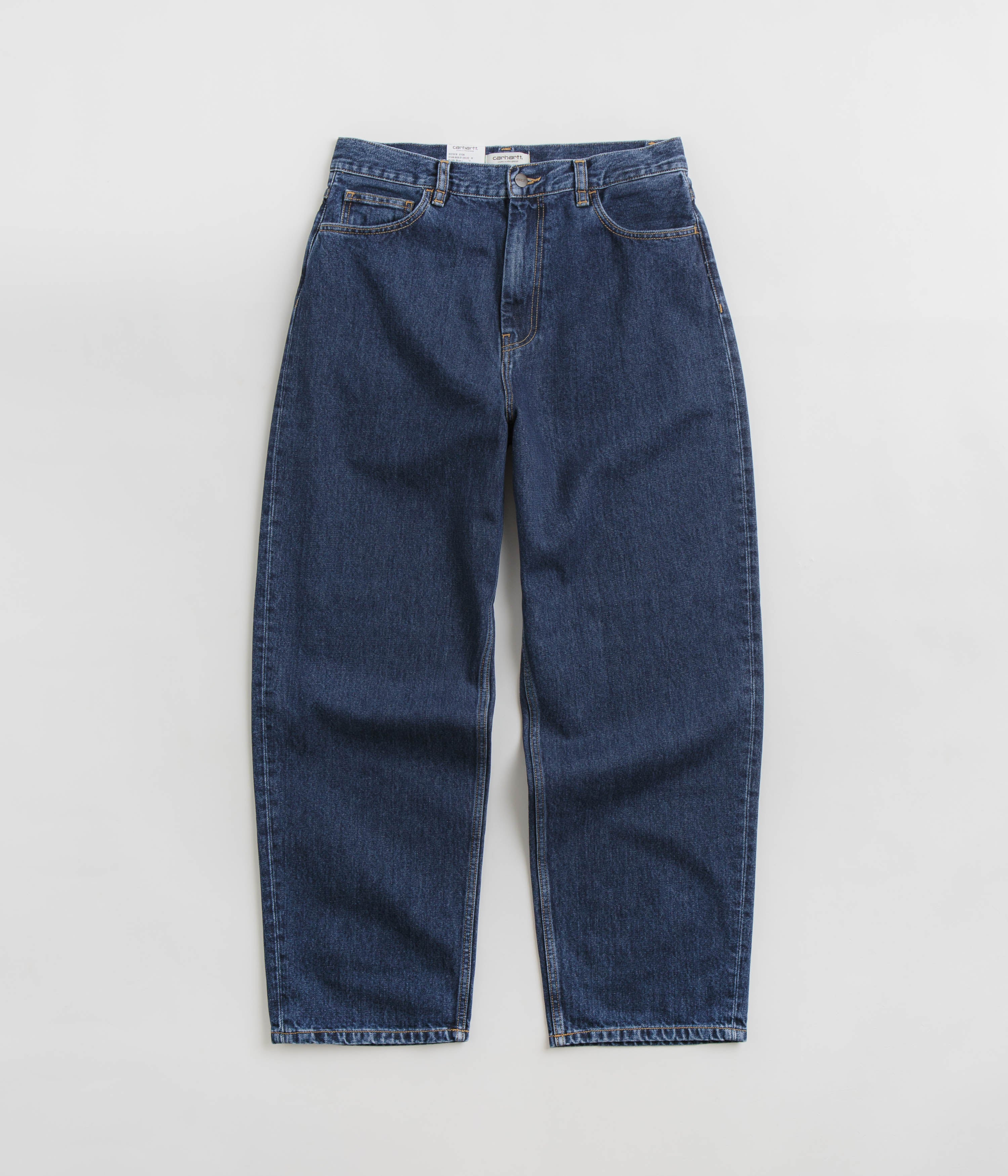 Carhartt Women's Brandon Stone-Washed Blue Denim Pants - Stylish and Durable!